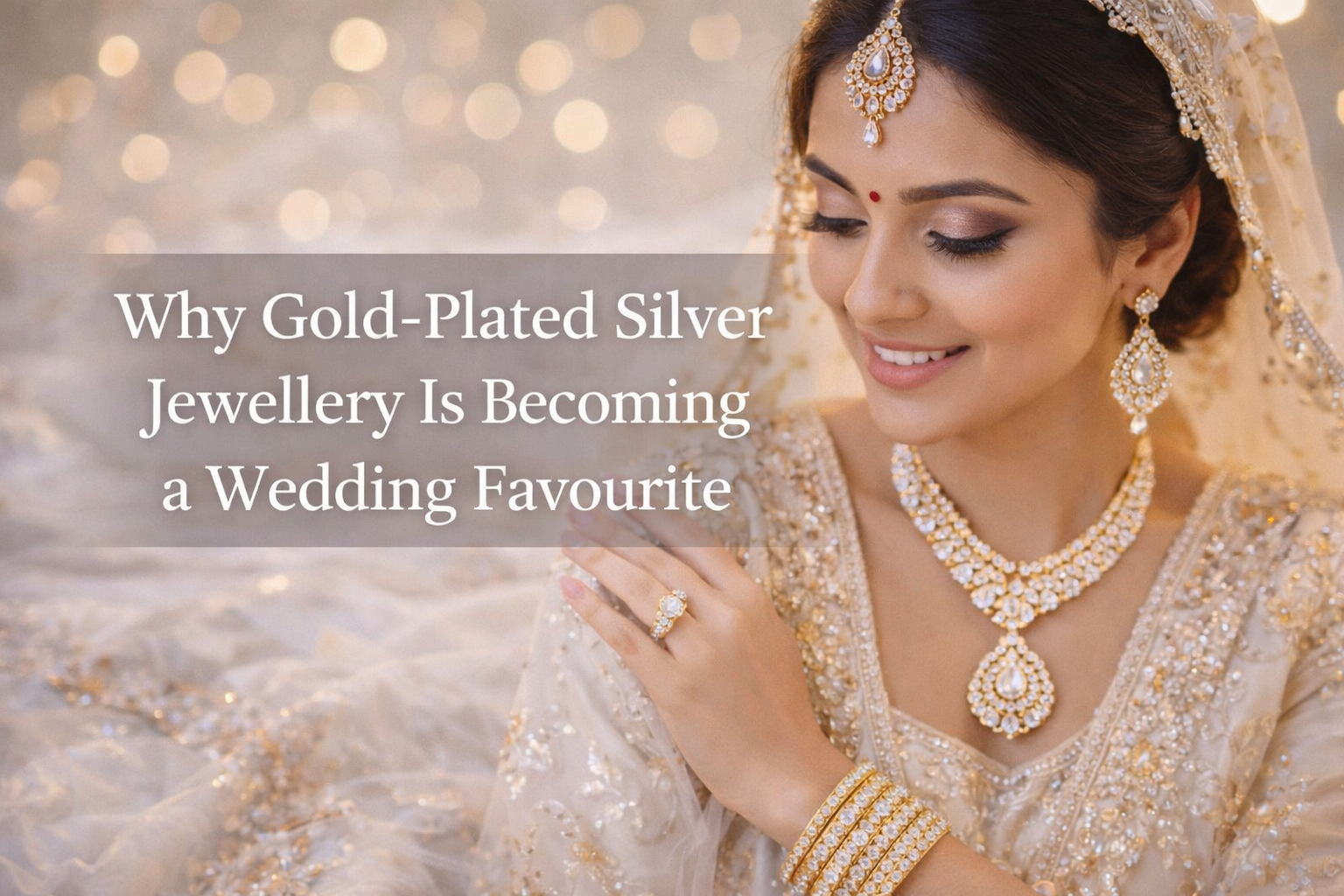 Why Gold-Plated Silver Jewellery Is Becoming a Wedding Favourite
