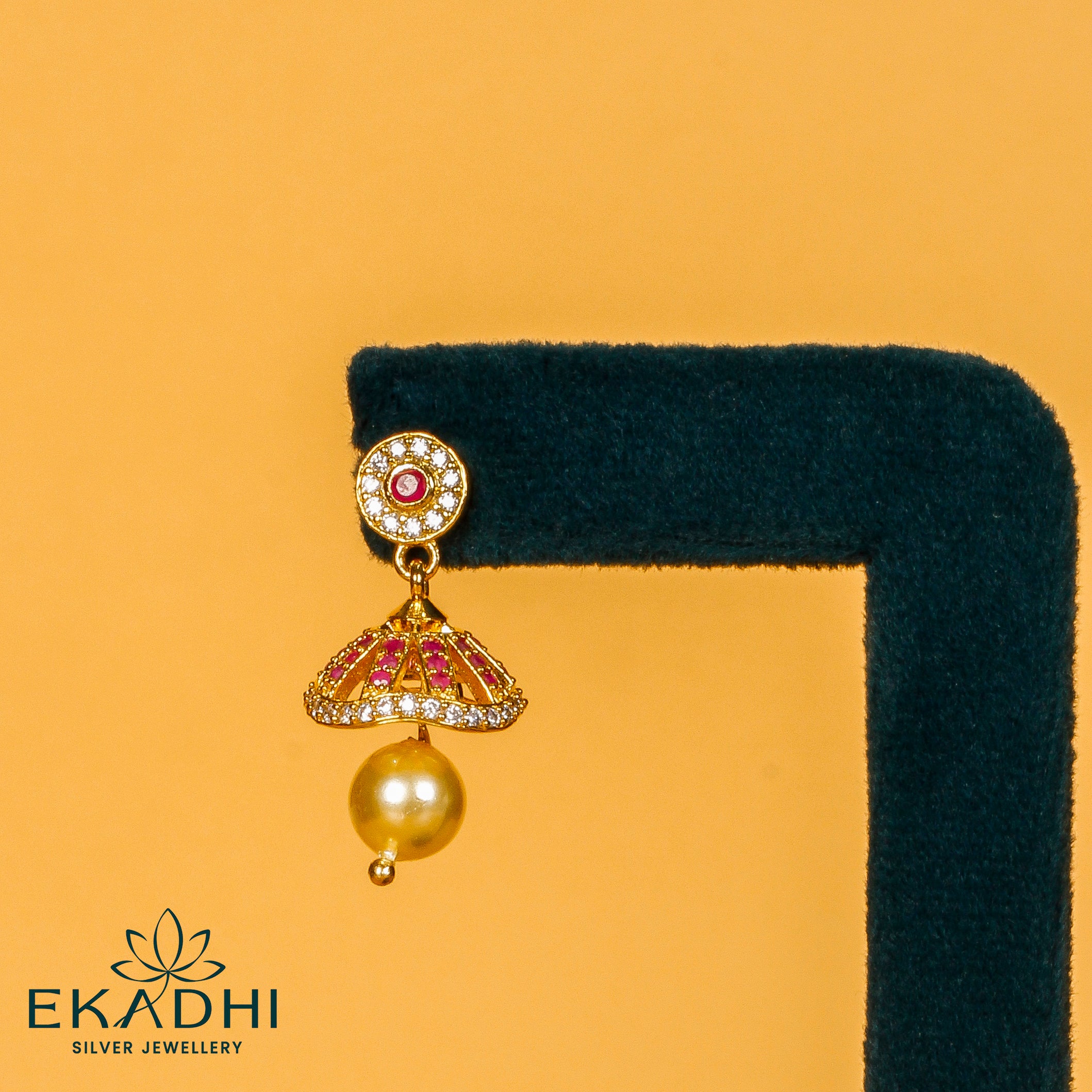 HJ10465 - CZ EARRING