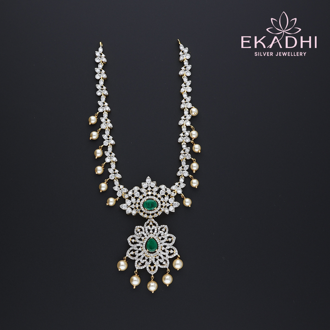 HJ11820 – Long Premium CZ Necklace