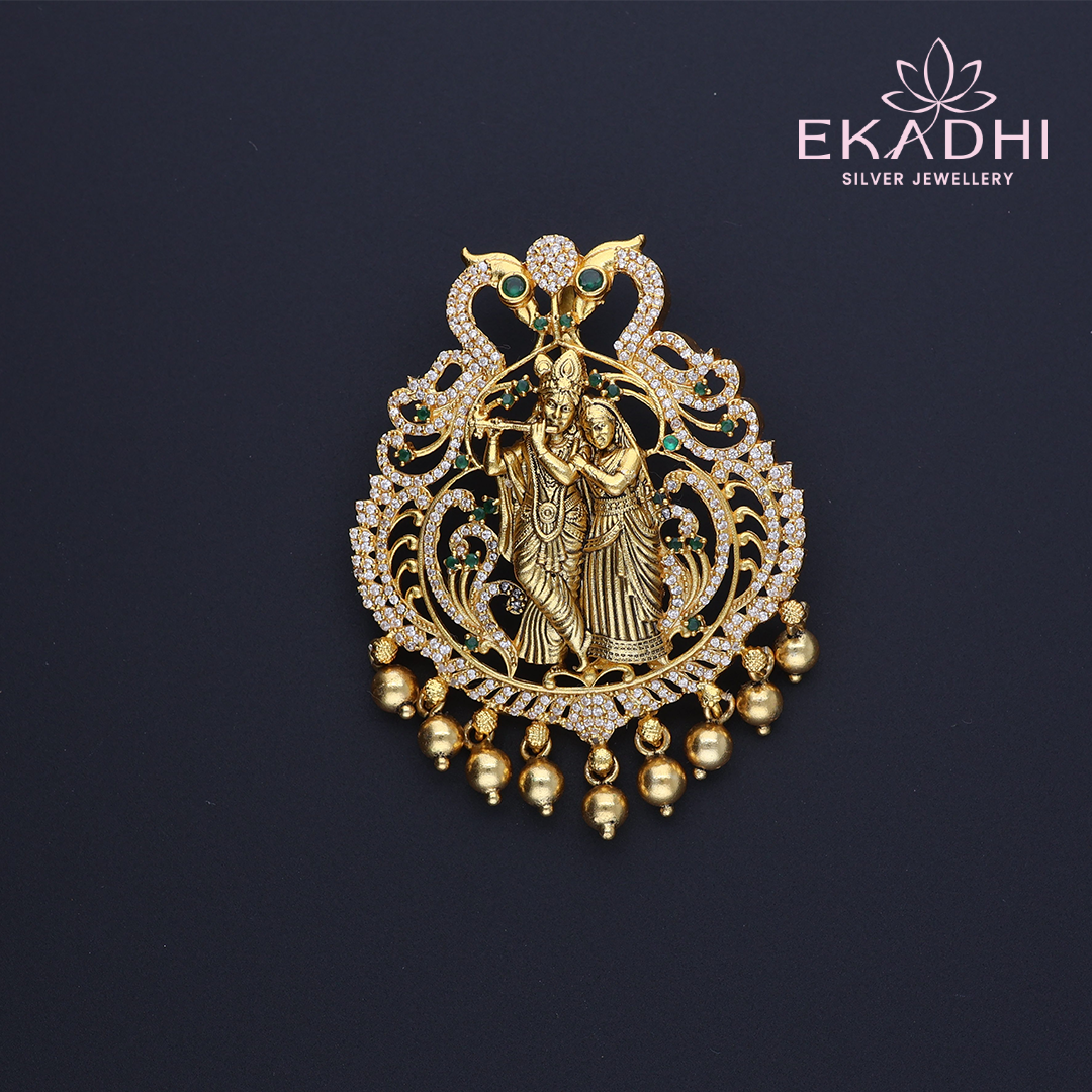 HJ11892 – Temple Motif Pendant