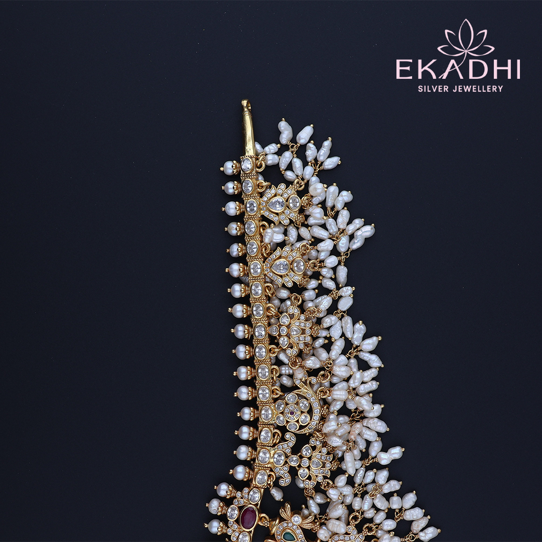 HJ11922 – Guttapusalu Nakshi CZ Necklace