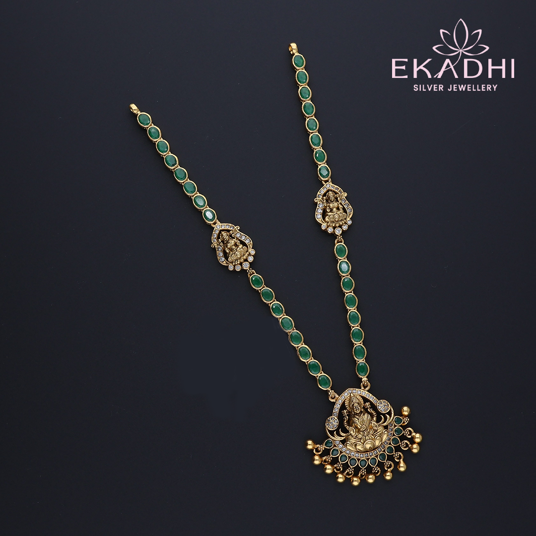 HJ11933 – Temple-Inspired Simple Necklace