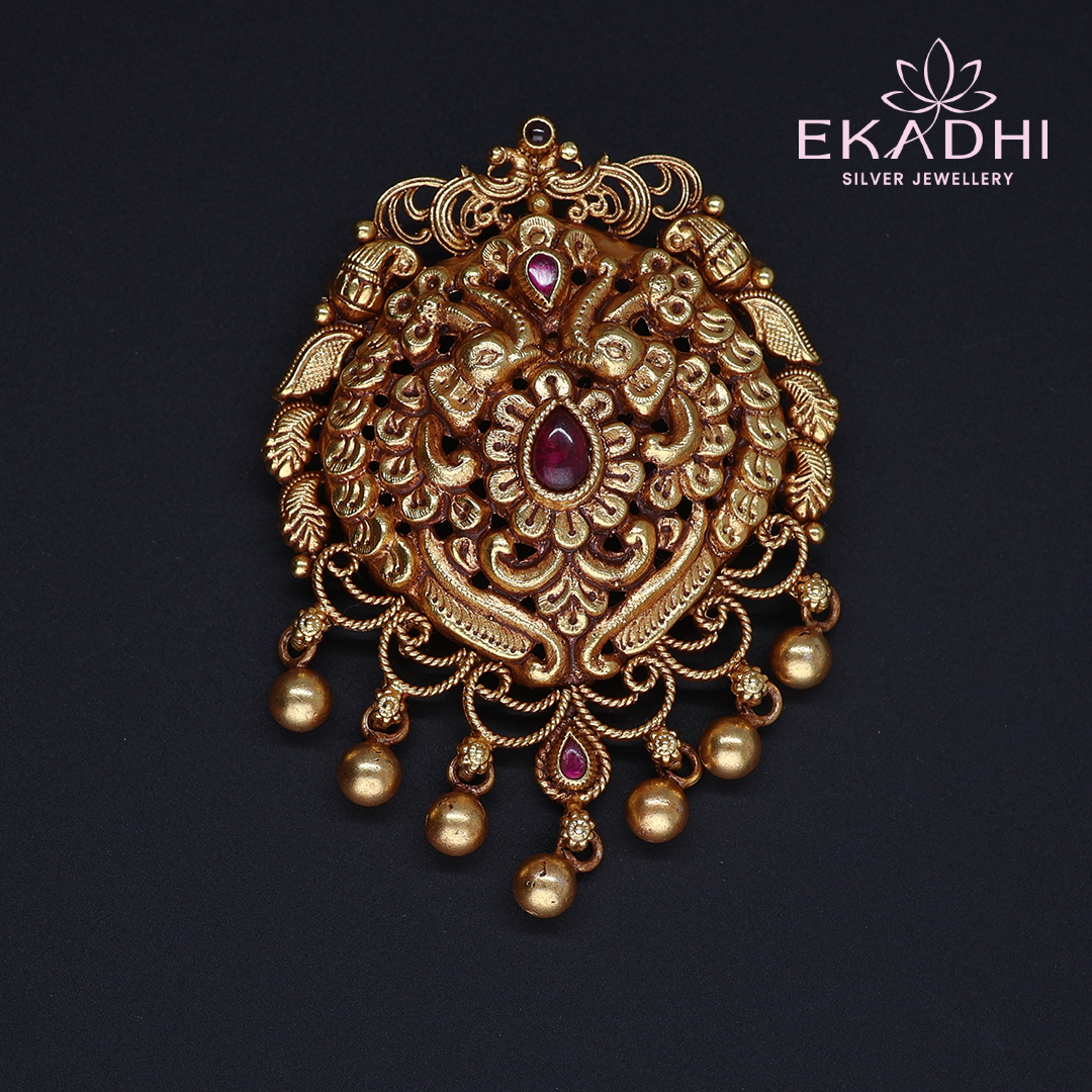 HJ12021 – Nakshi Style Traditional Pendant