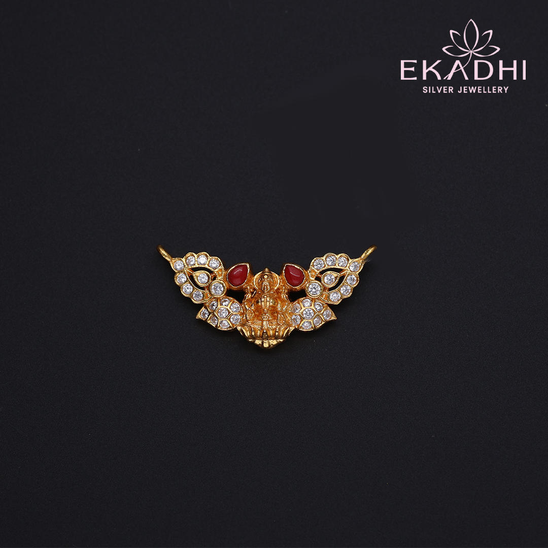 HJ12130 - Nakshi Black Bead Pendant