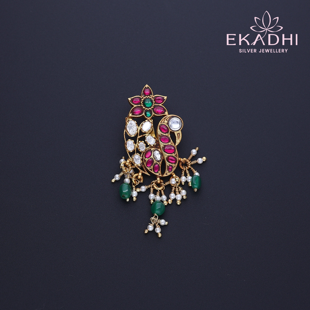 HJ12378 – Trendy Nakshi Mossanite Pendant