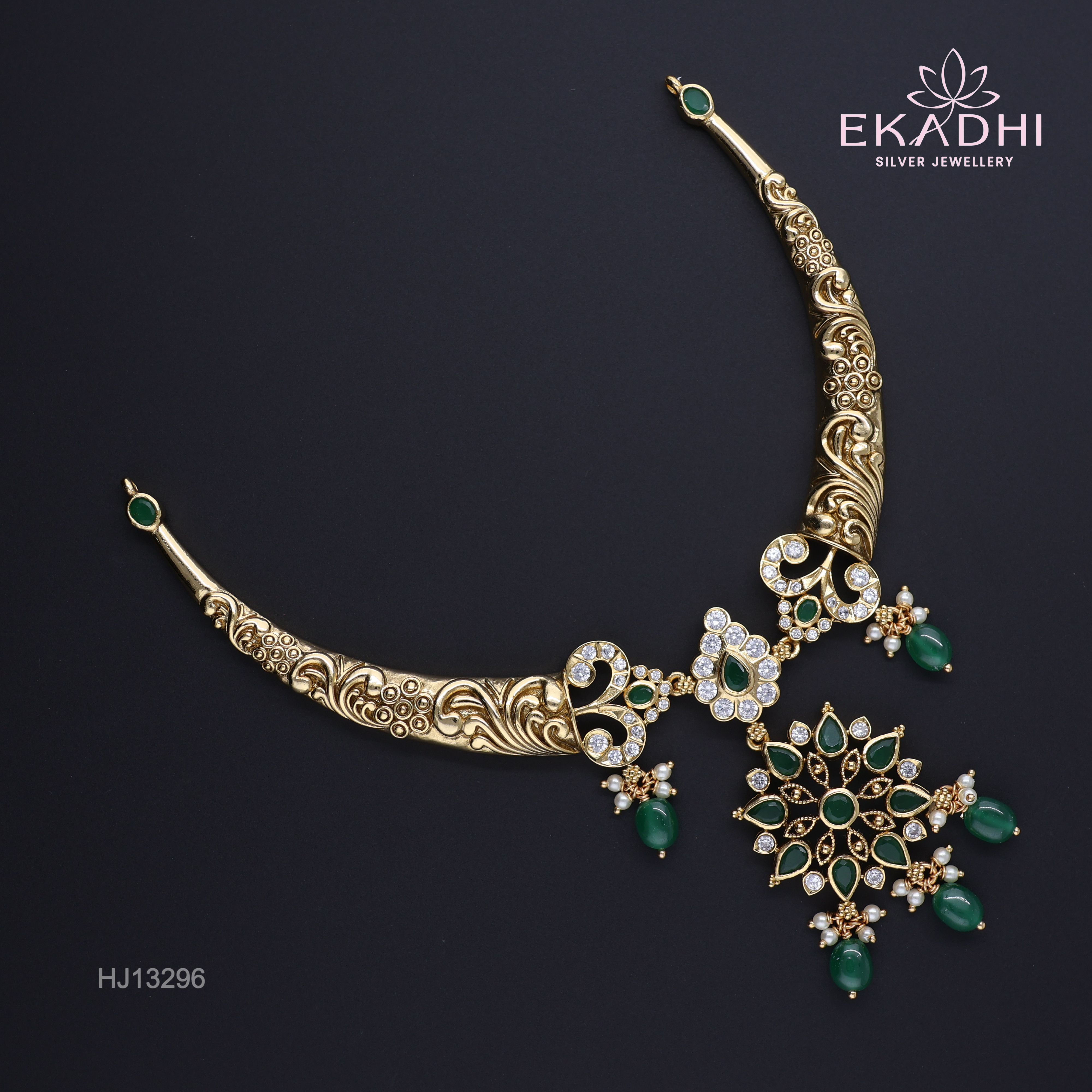 HJ12396 - Nakshi Necklace Kante Model