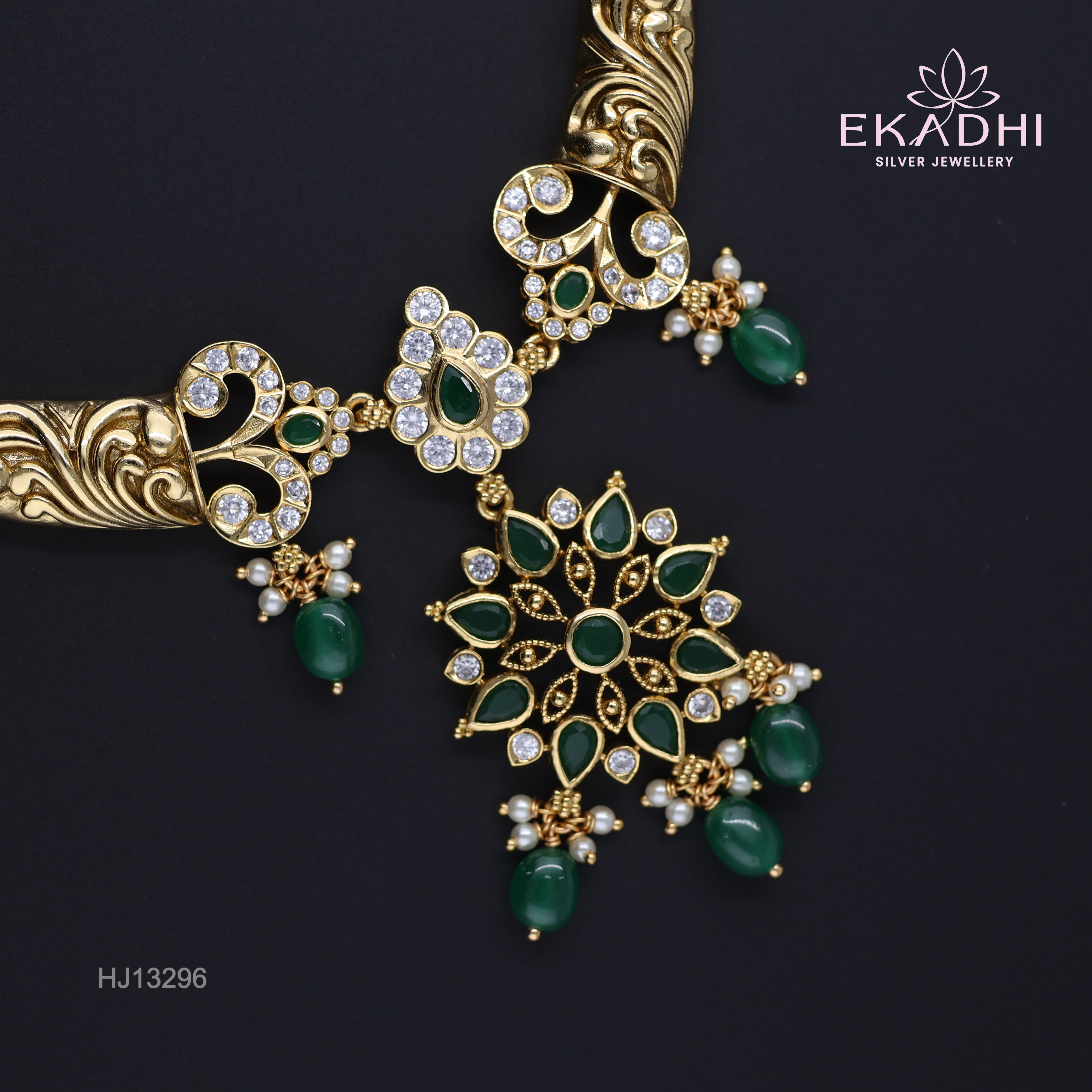 HJ12396 - Nakshi Necklace Kante Model