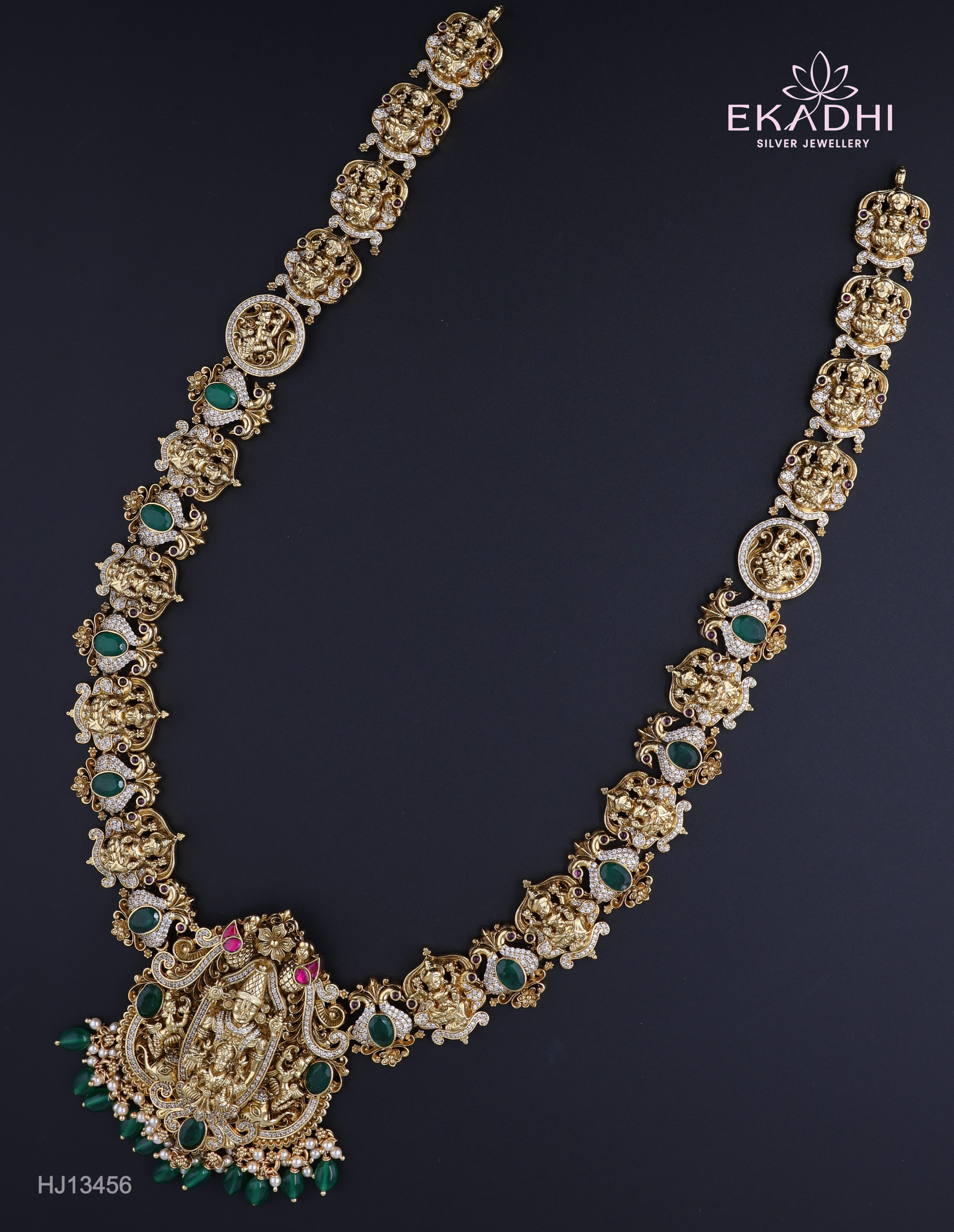 HJ13456 – Nakshi Ultra-Lightweight Temple Haram