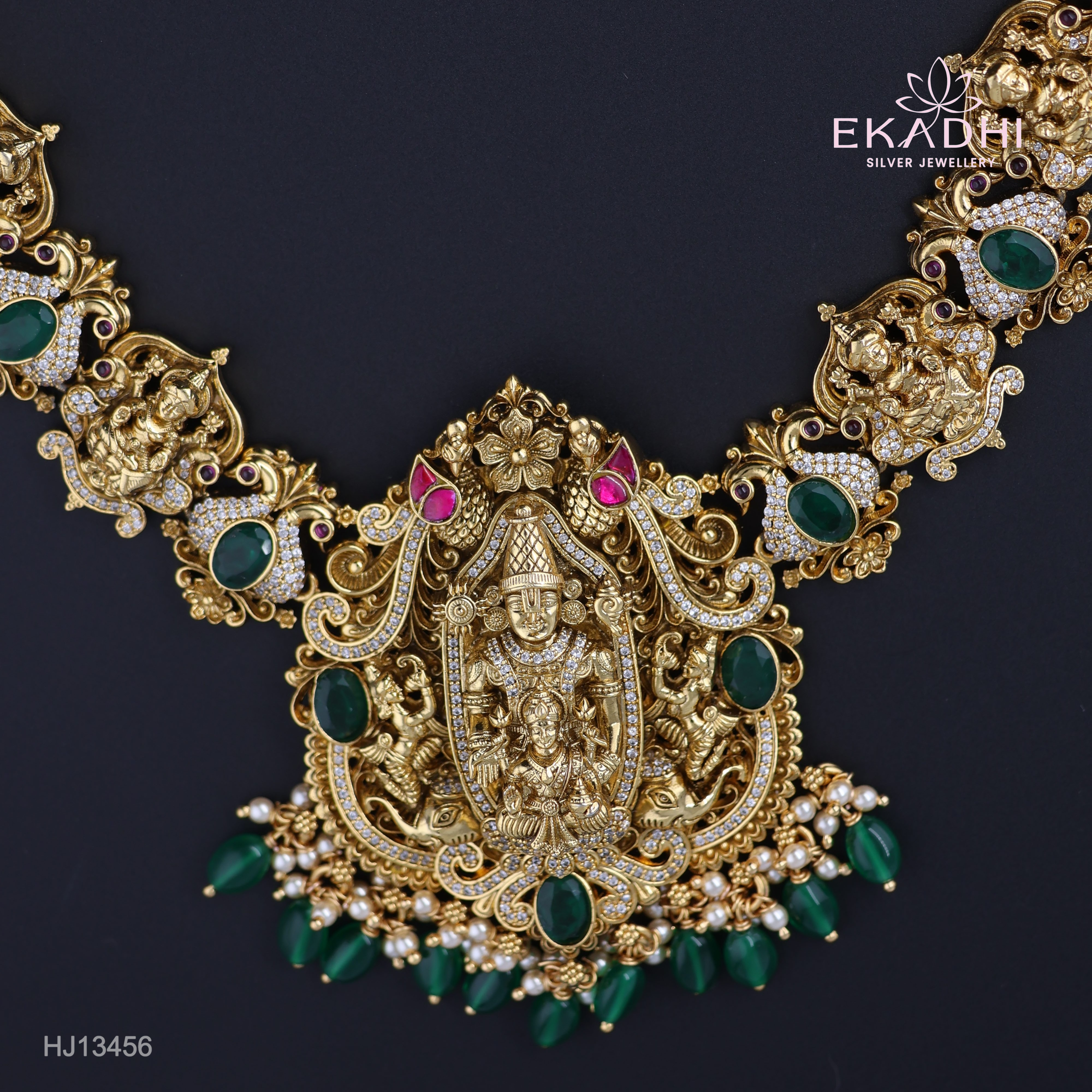 HJ13456 – Nakshi Ultra-Lightweight Temple Haram