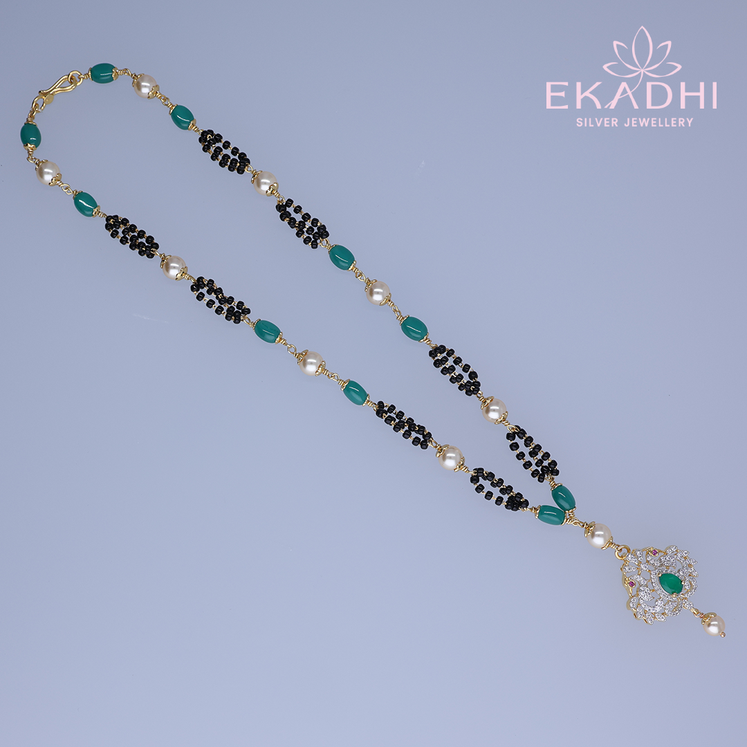 HJ13506 – Redefined Nalapusalu Chain with CZ Stone