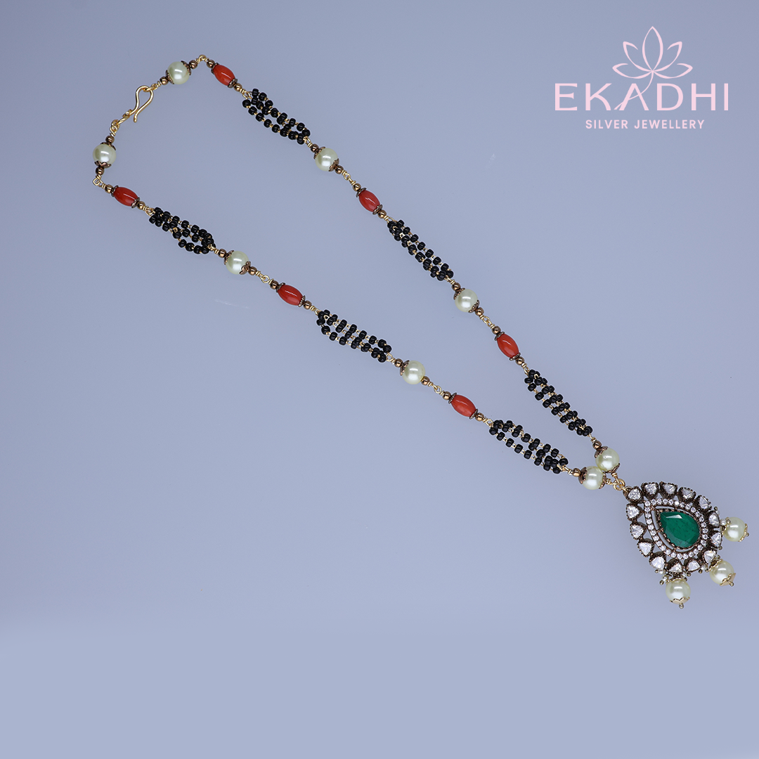 HJ13509 – Victorian Nalapusalu Chain with Pendant