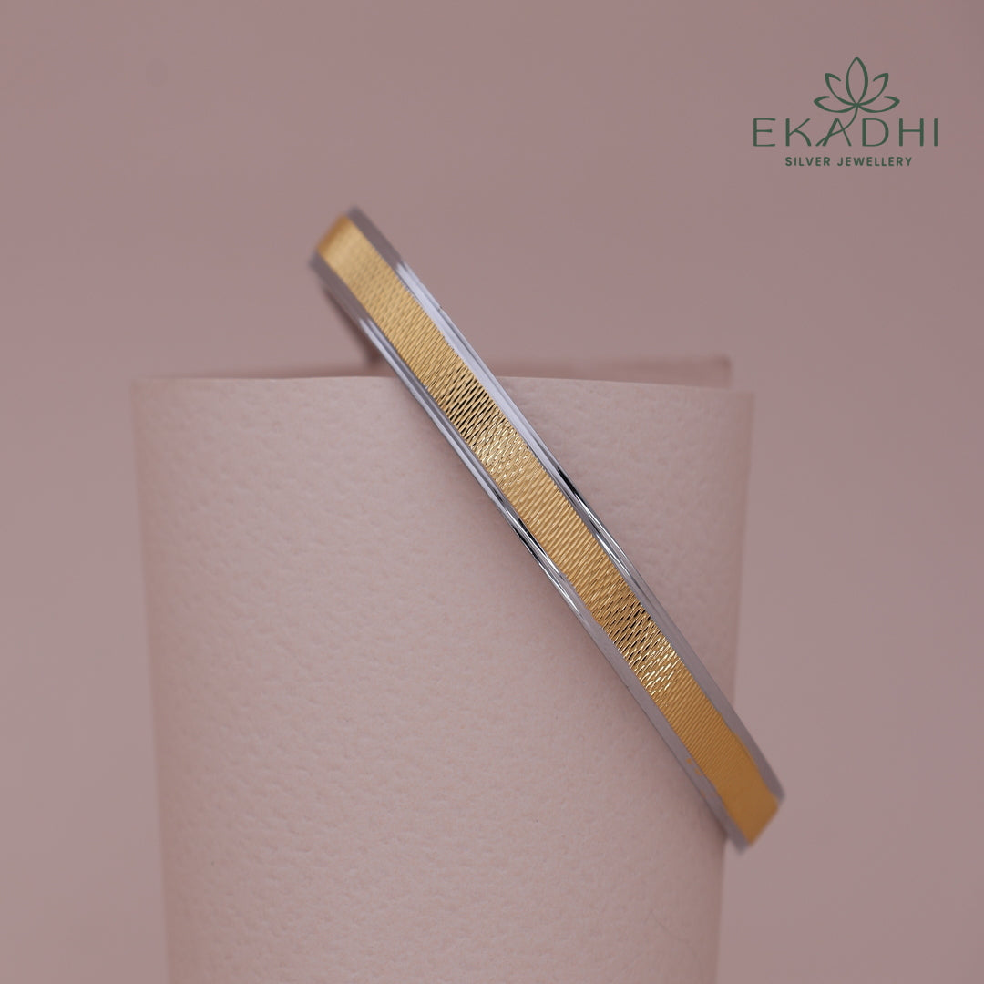 HJ13883- Sliver SP Kada