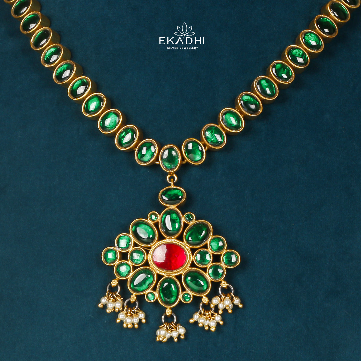 HJ16376 - KUNDAN NECKLACE