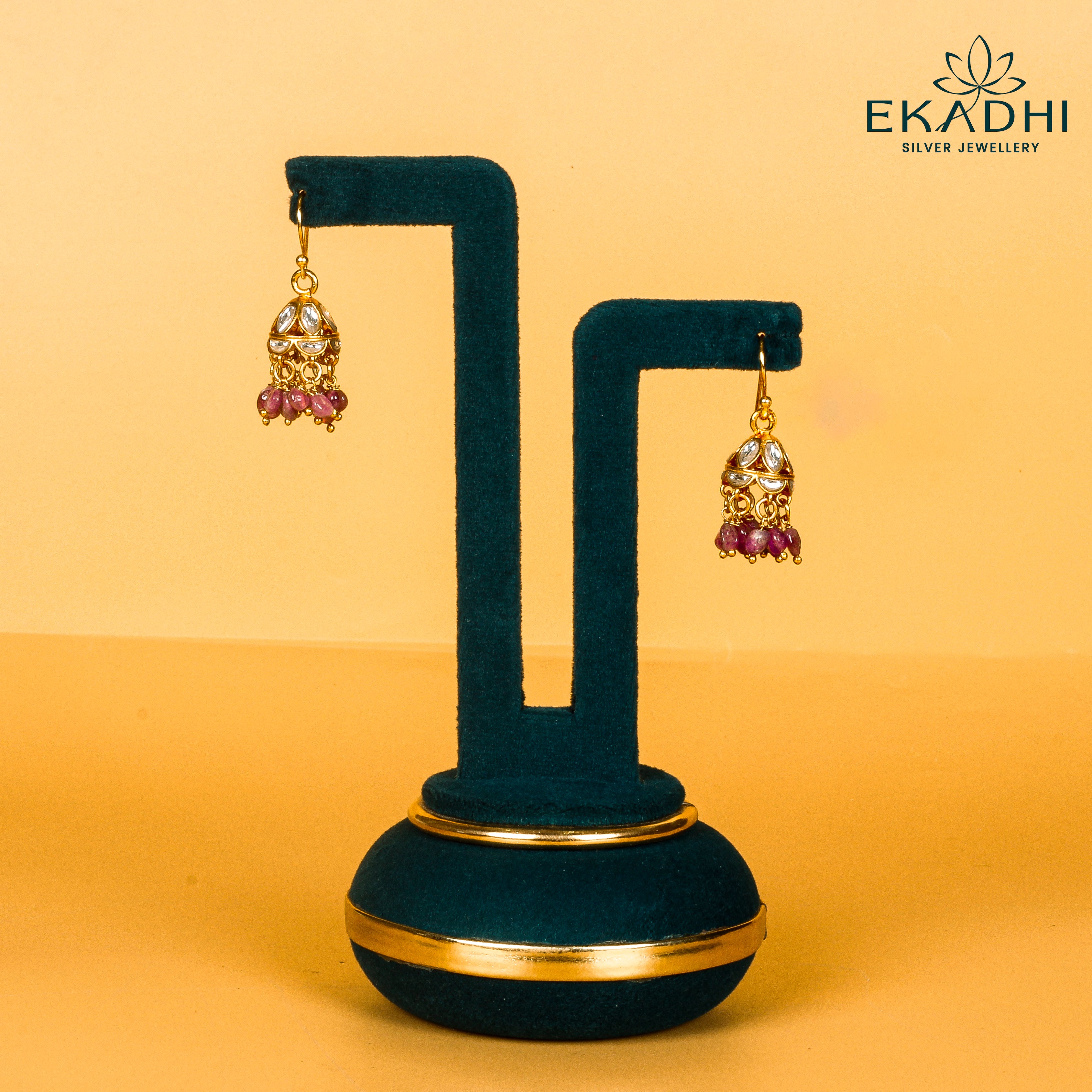 HJ16919 - KUNDAN JHUMKA