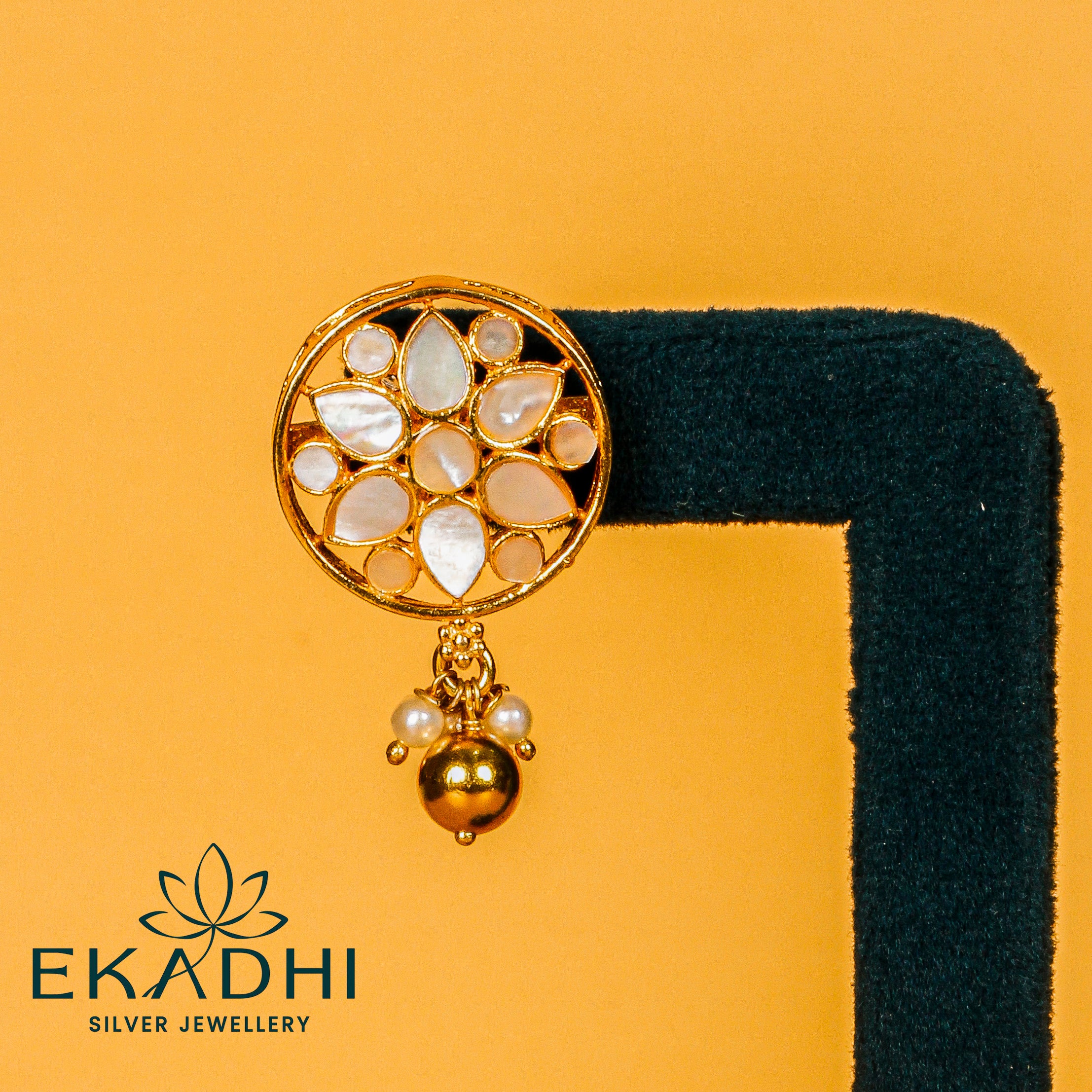 HJ17088 - MOISSANITE EARRING