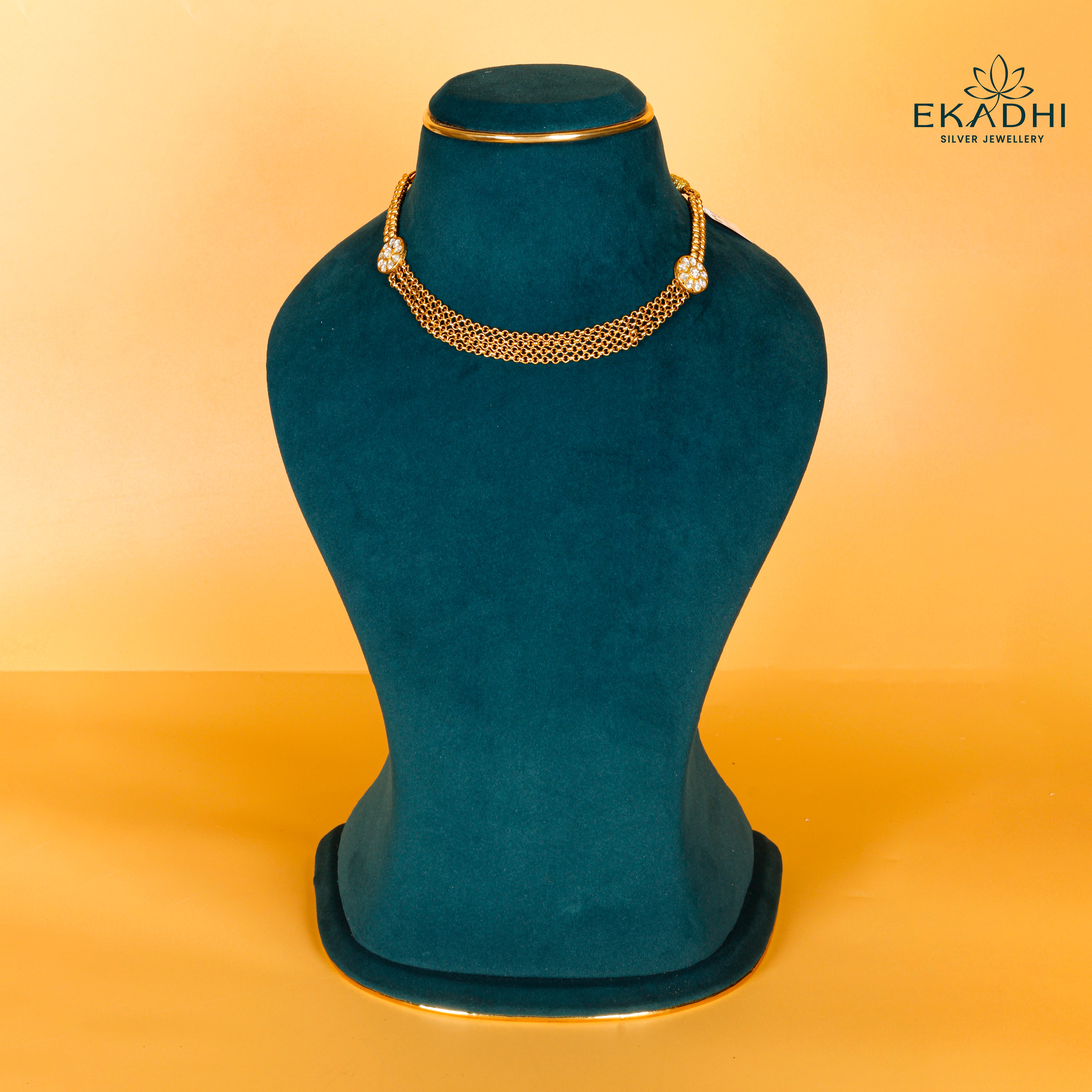 HJ18143 - NAKSHI CZ NECKLACE