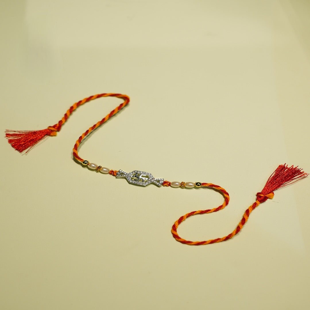 Silver Rakhi-HJ19450