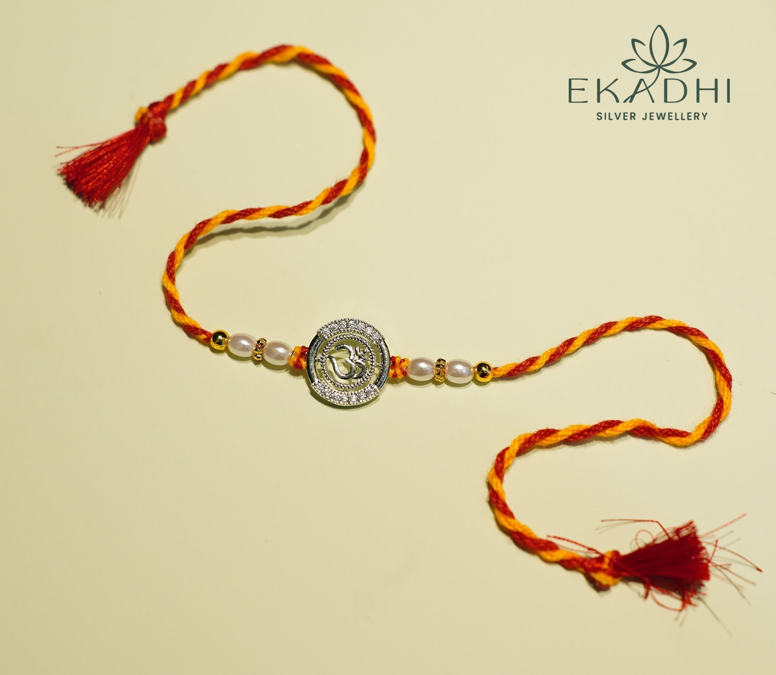 Silver Rakhi-HJ19453