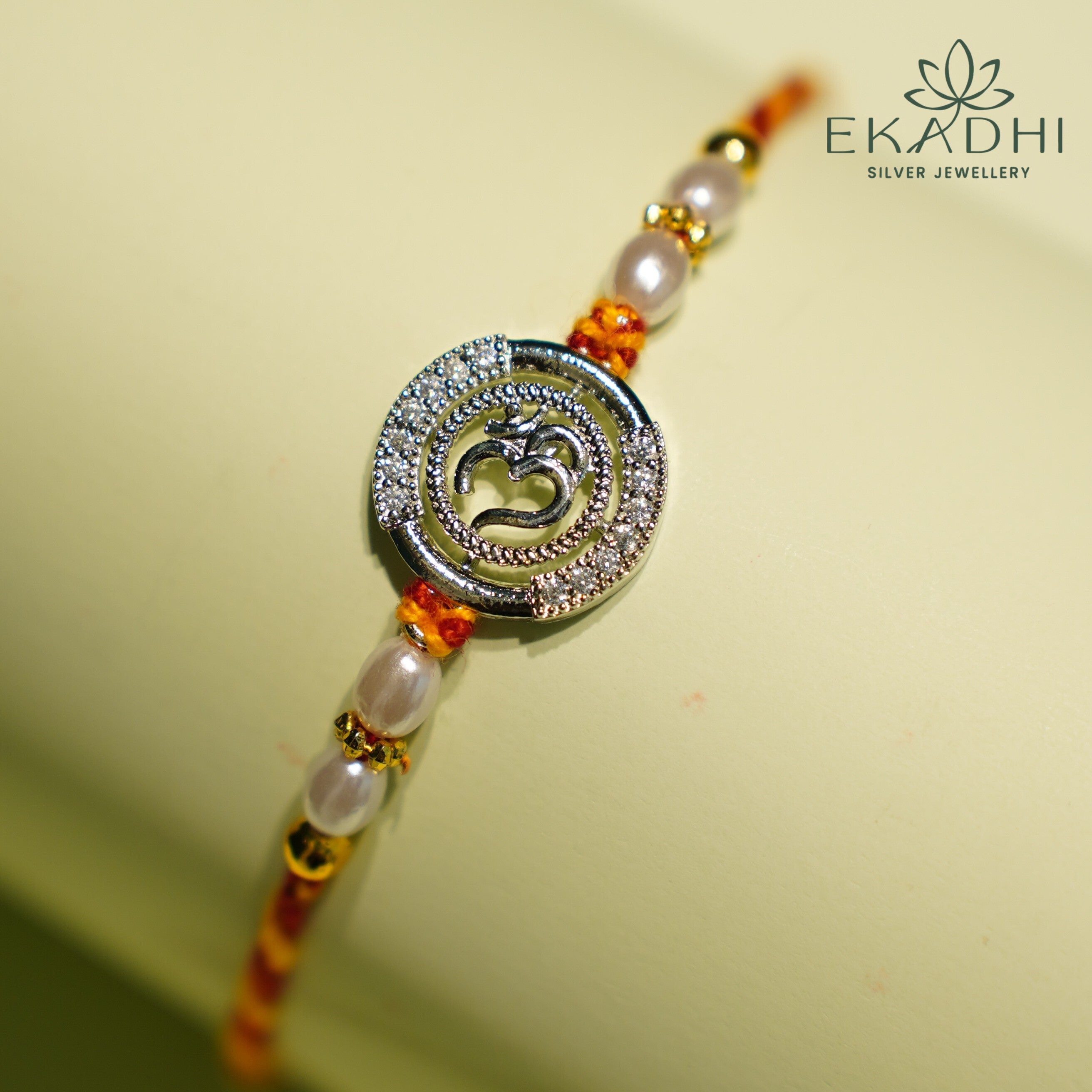 Silver Rakhi-HJ19453