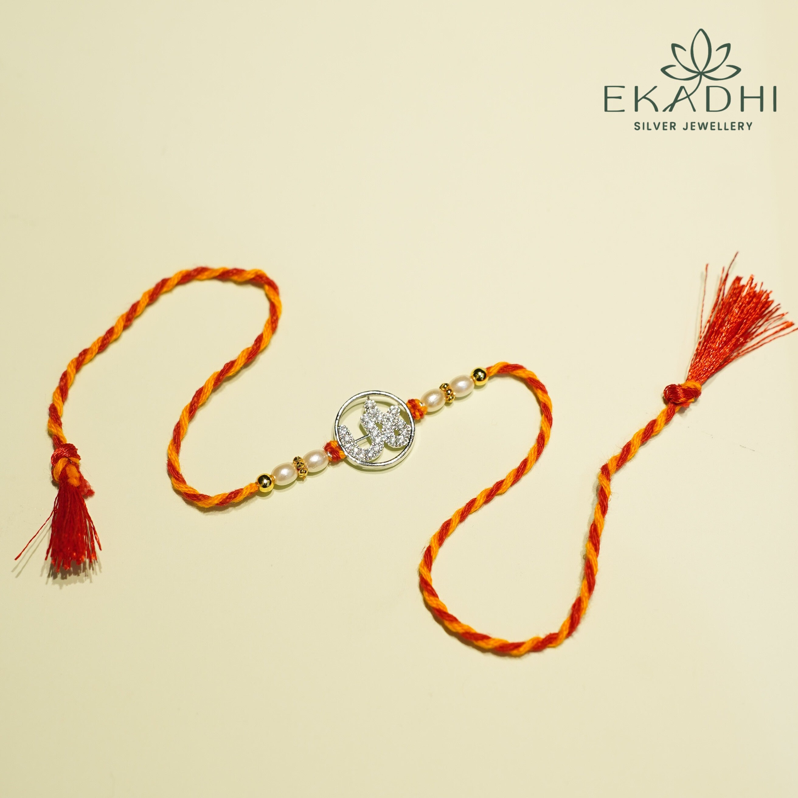 Silver Rakhi-HJ19454