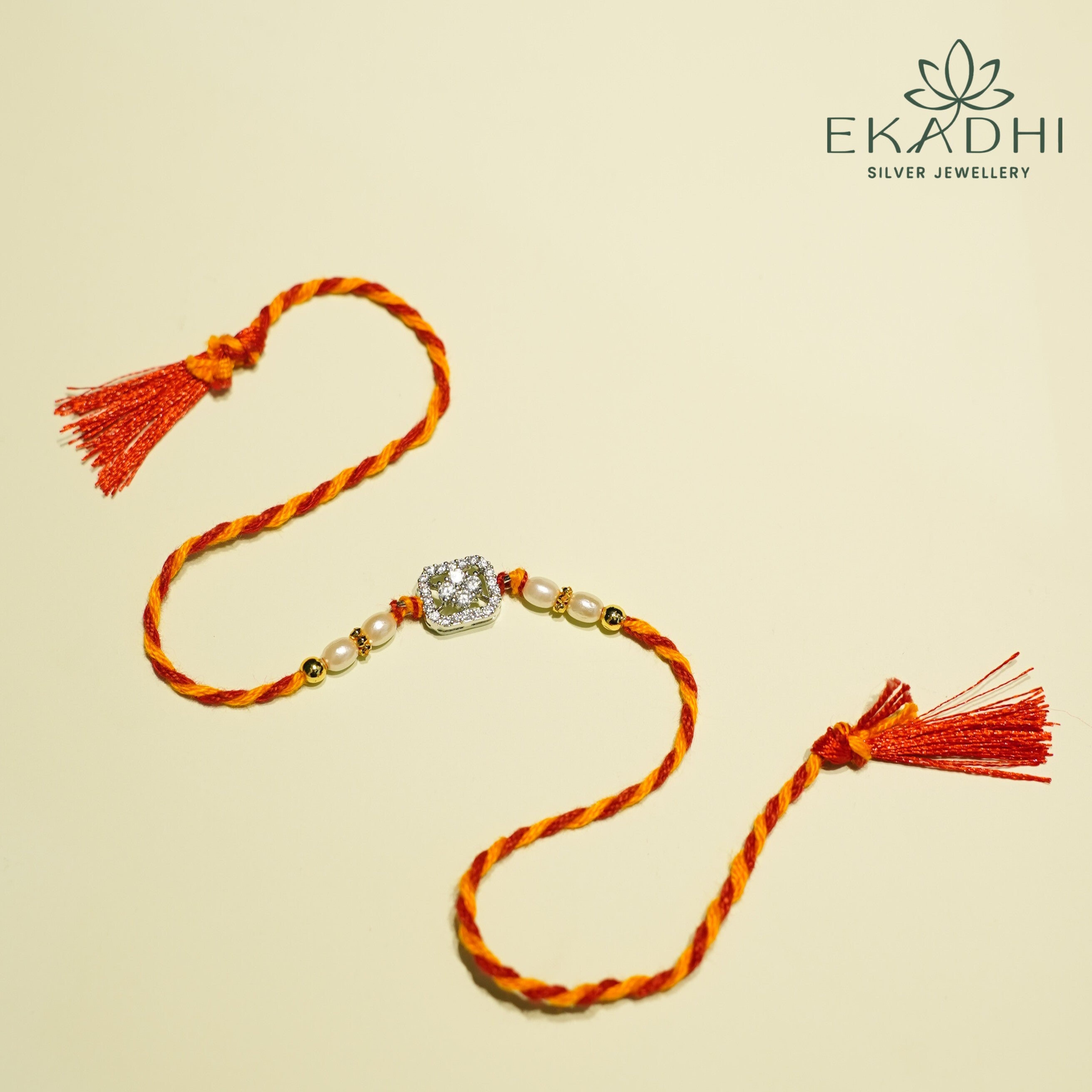 Silver Rakhi-HJ19455