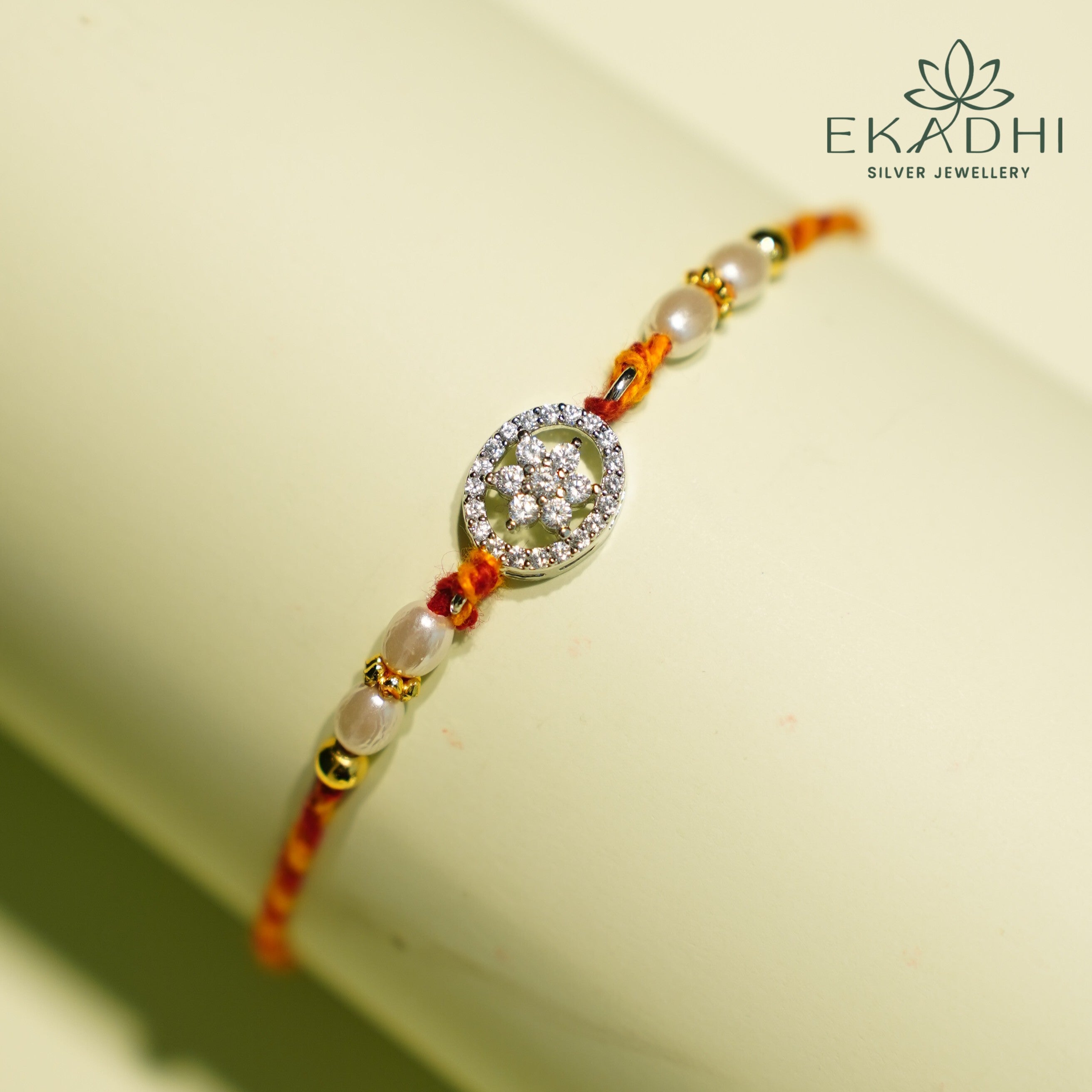 Silver Rakhi-HJ19457