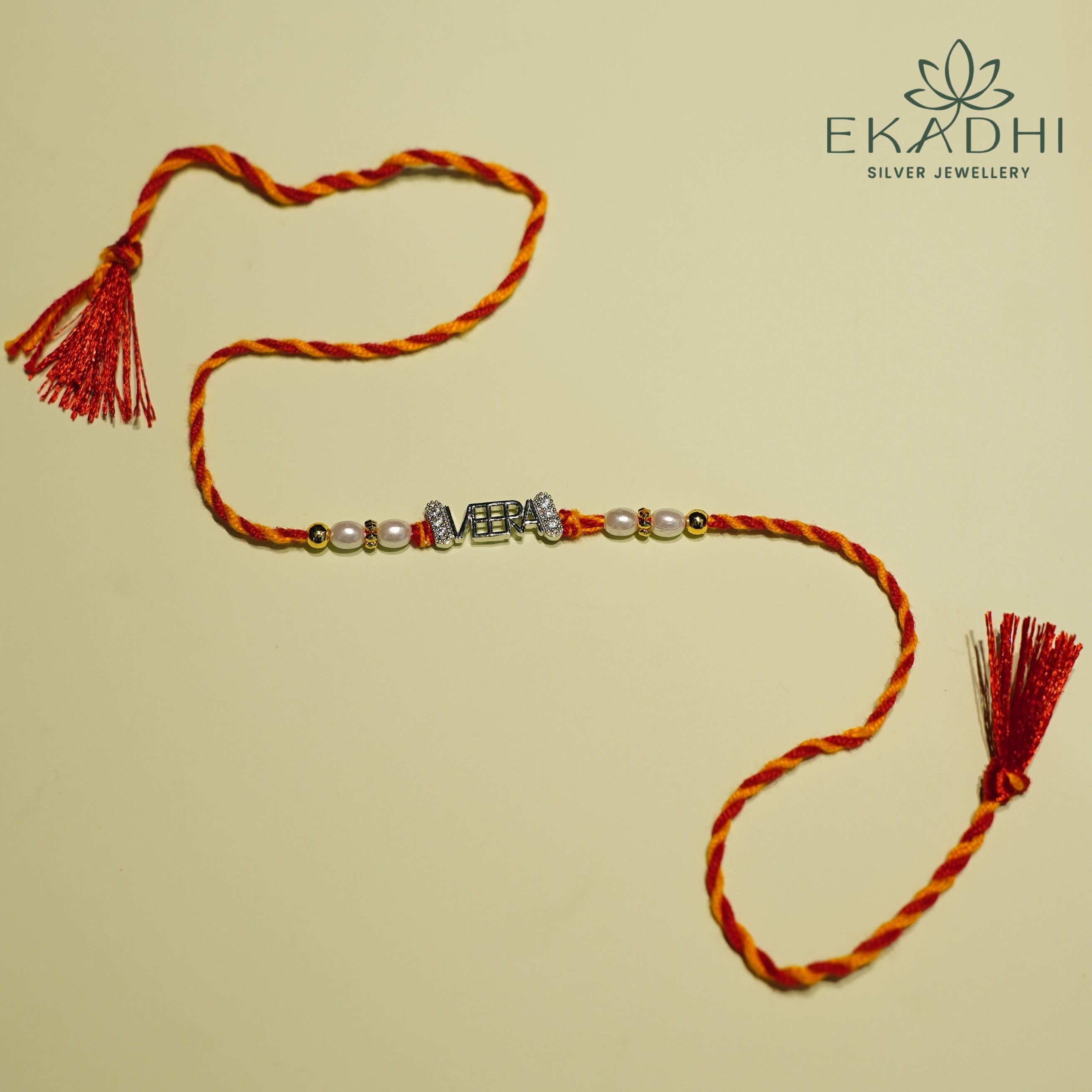 Silver Rakhi-HJ19462