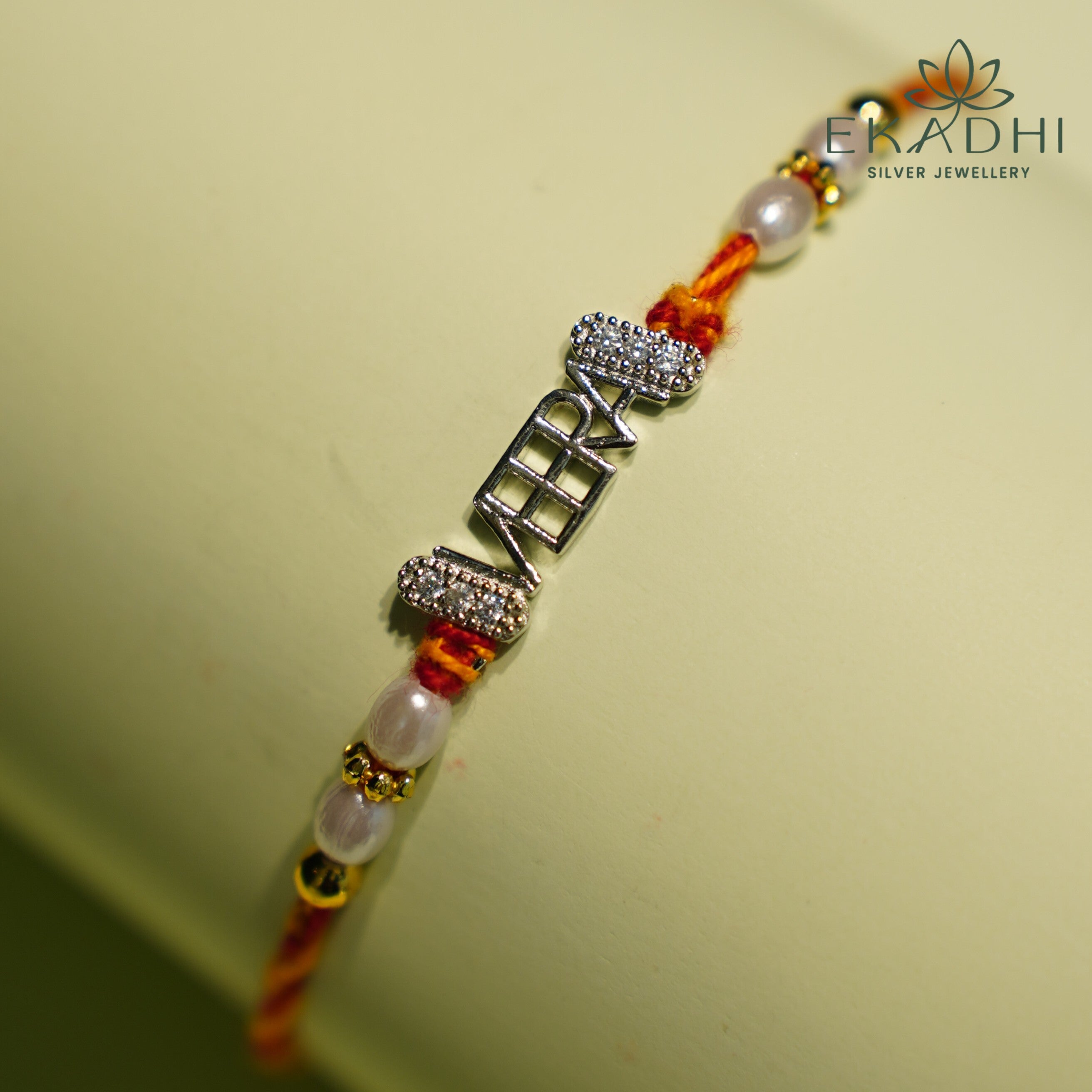 Silver Rakhi-HJ19462