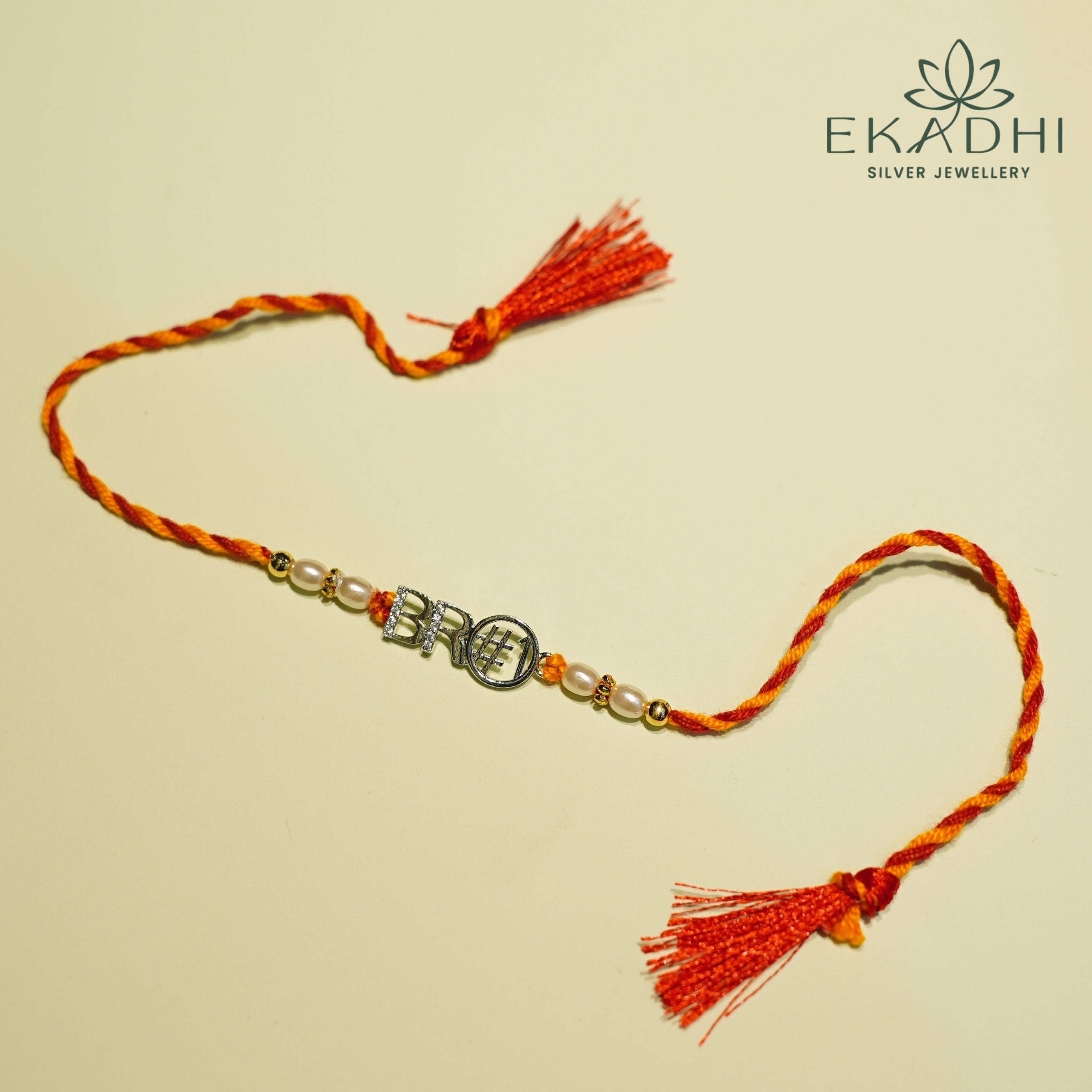 Silver Rakhi-HJ19466