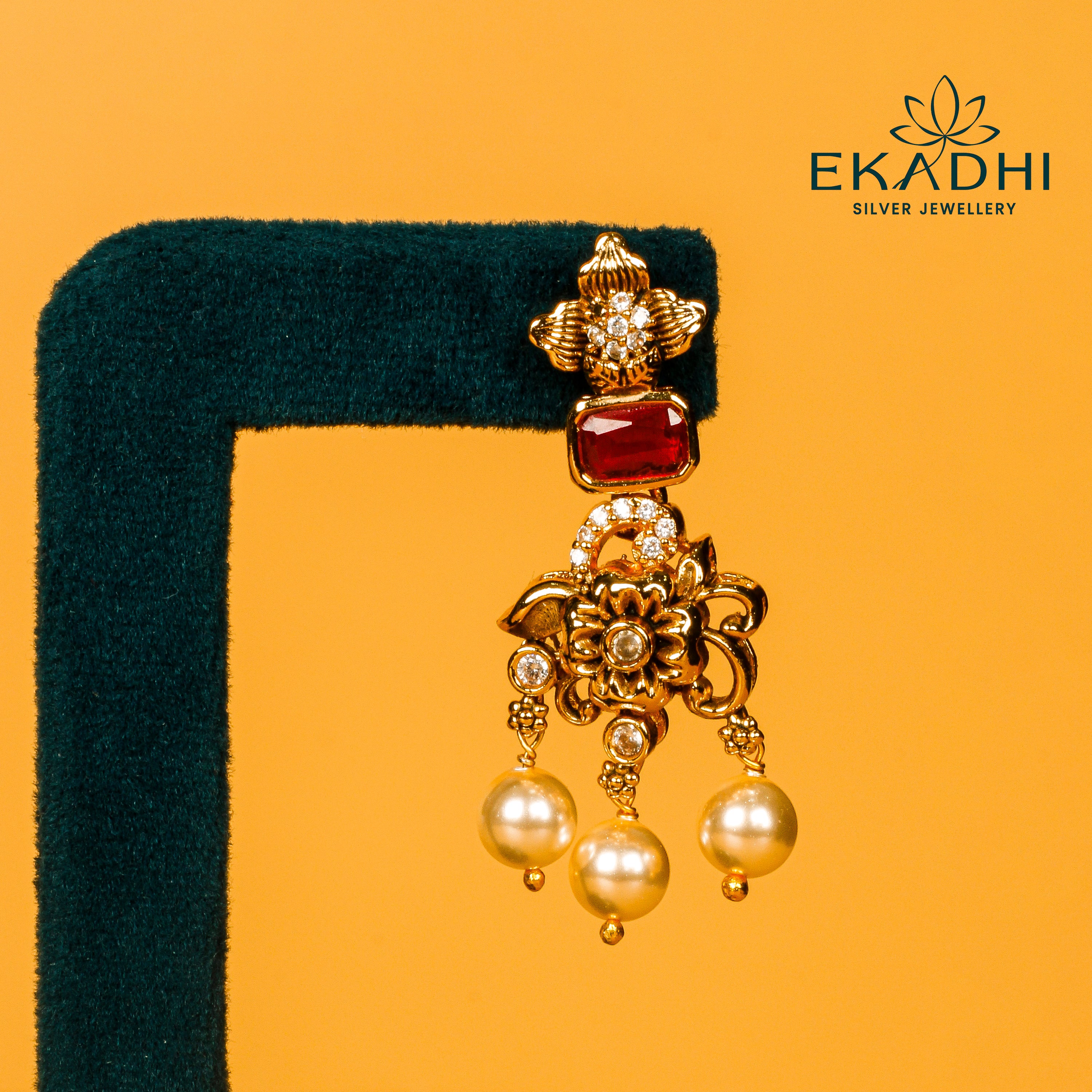 HJ21582 - NAKSHI EARRING