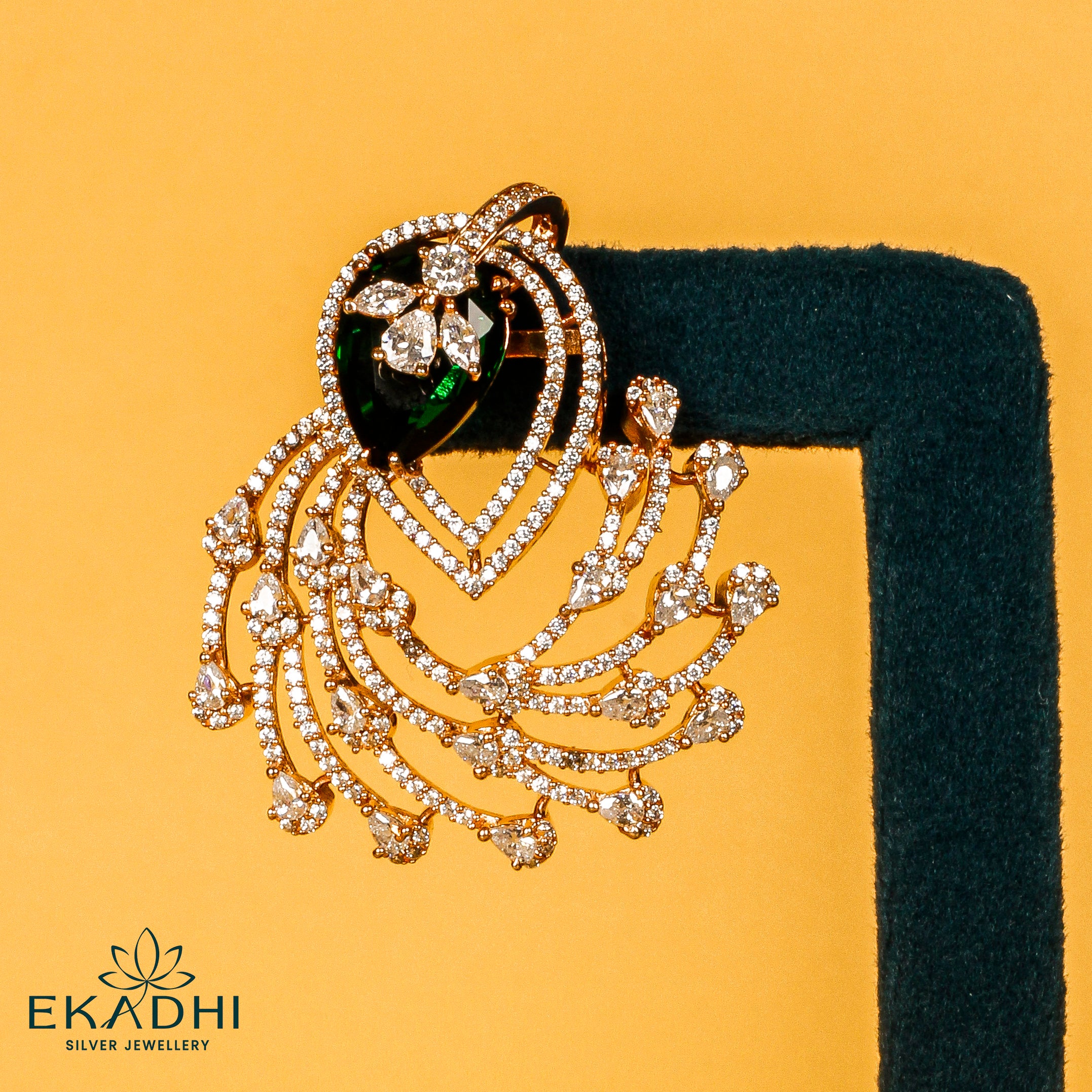 HJ2285 - CZ EARRING