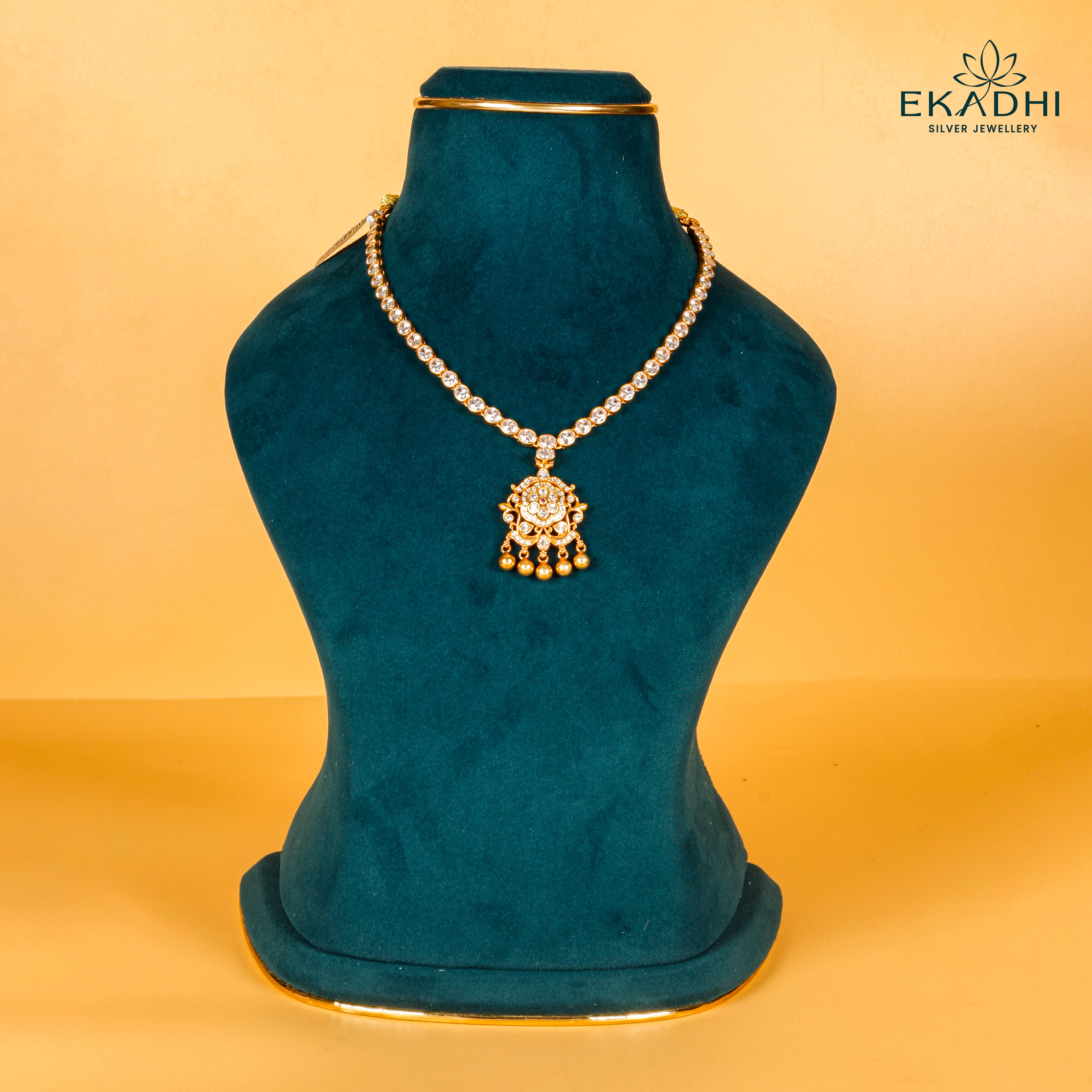 HJ3106 - NAKSHI CZ NECKLACE