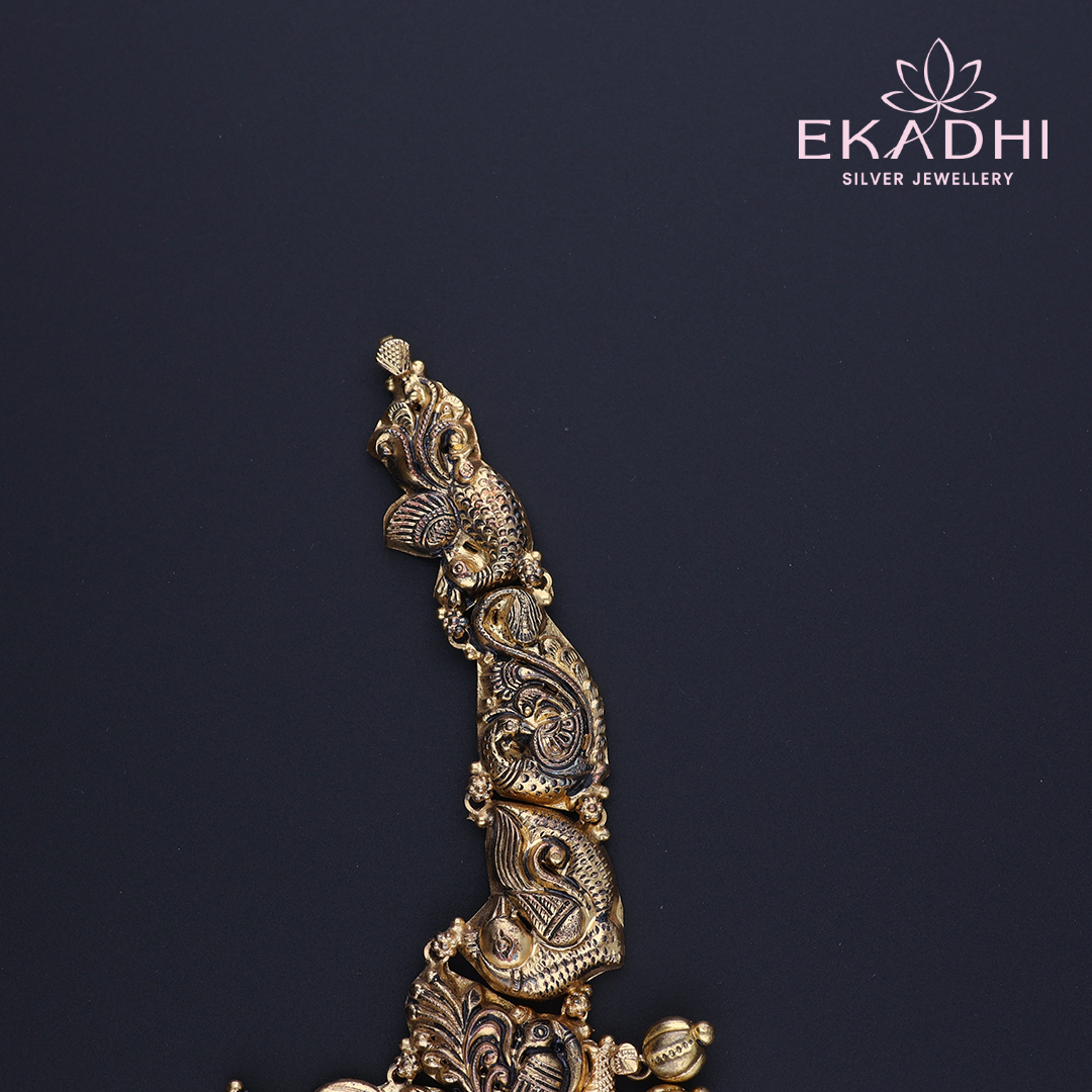 HJ3248 – High-Detail Bridal Nakshi Necklace