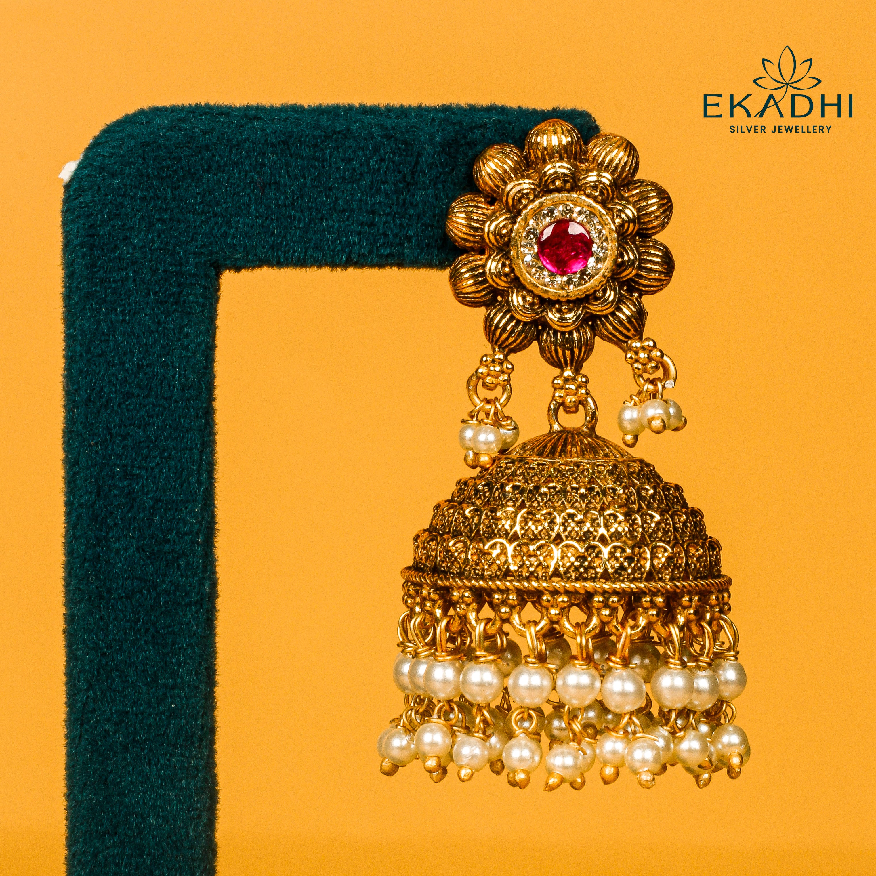 HJ33843 - NAKSHI JHUMKA