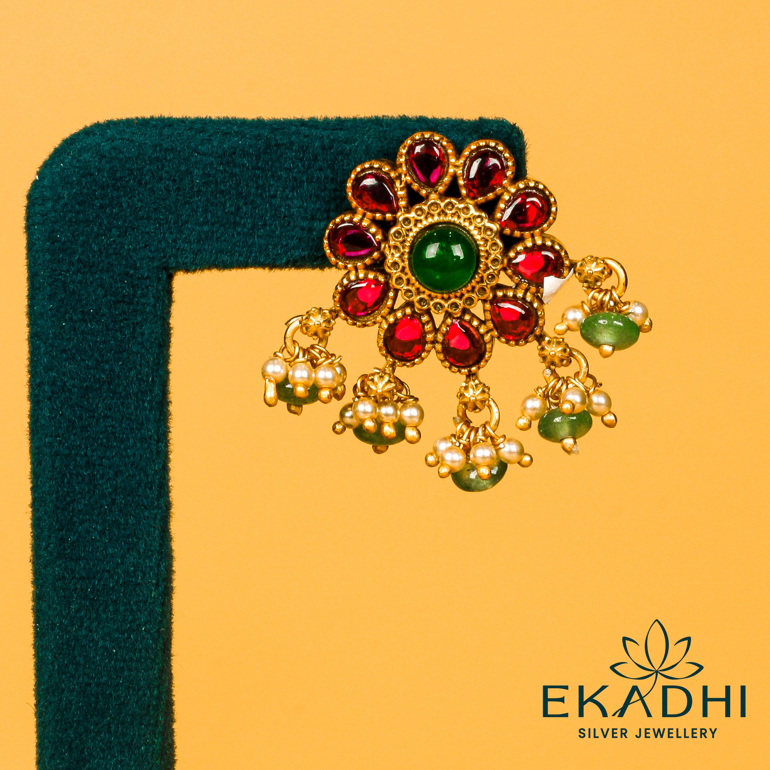 HJ33871 - NAKSHI CZ EARRING
