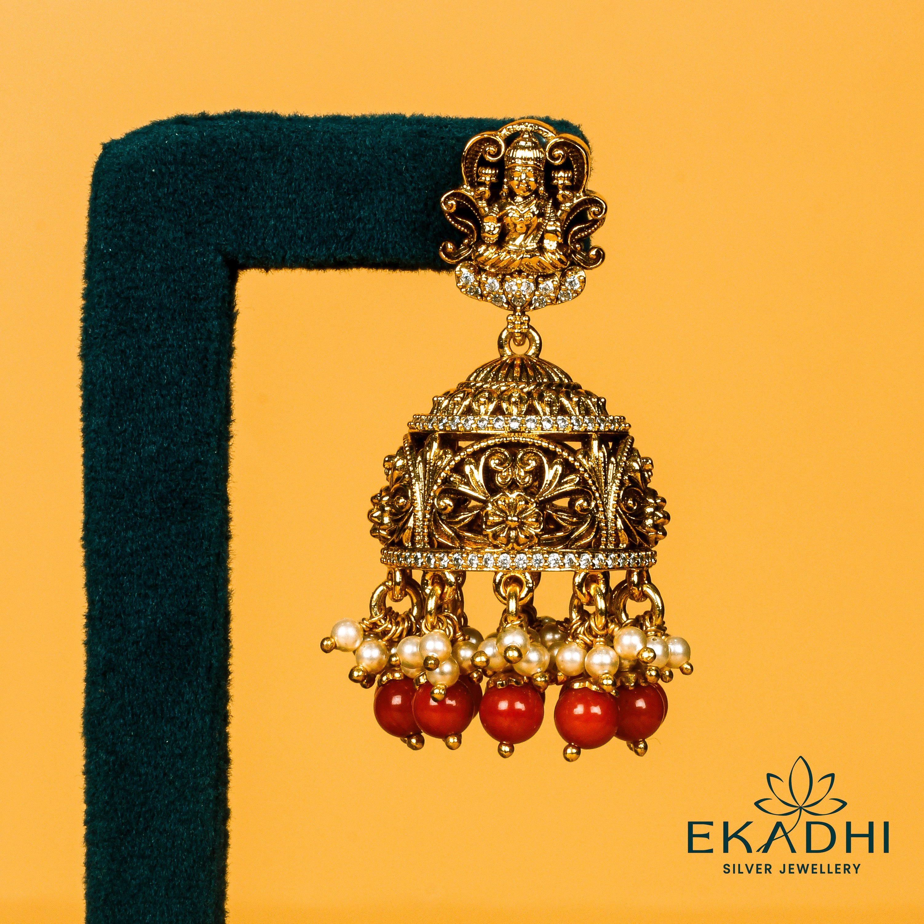 HJ36842 - NAKSHI ULW JHUMKA