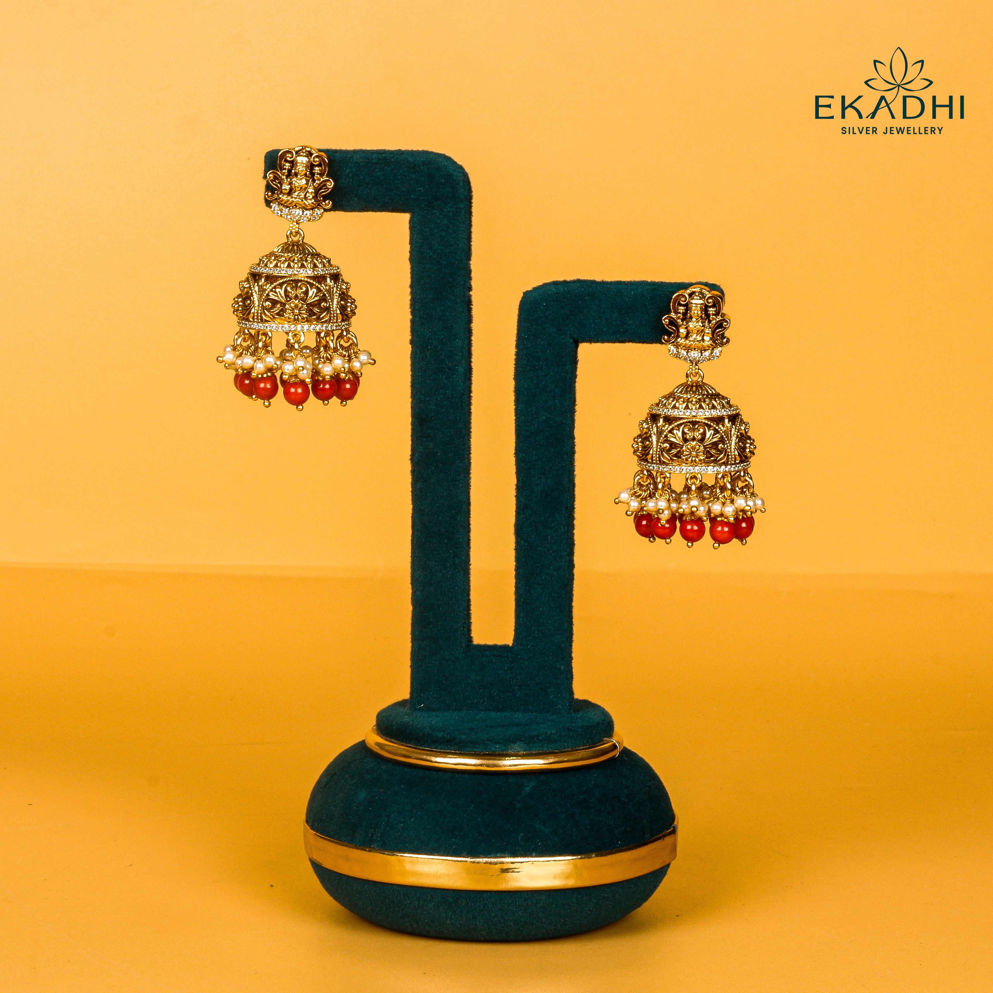 HJ36842 - NAKSHI ULW JHUMKA