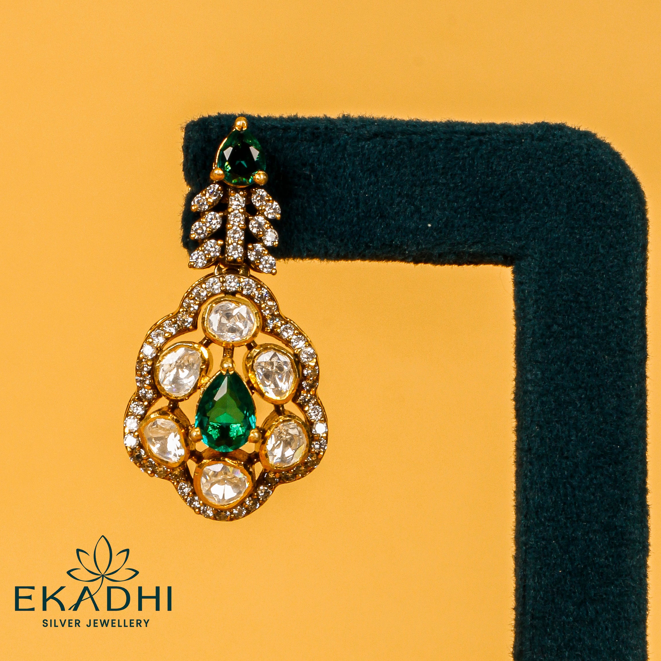 HJ37853 - MOISSANITE EARRING