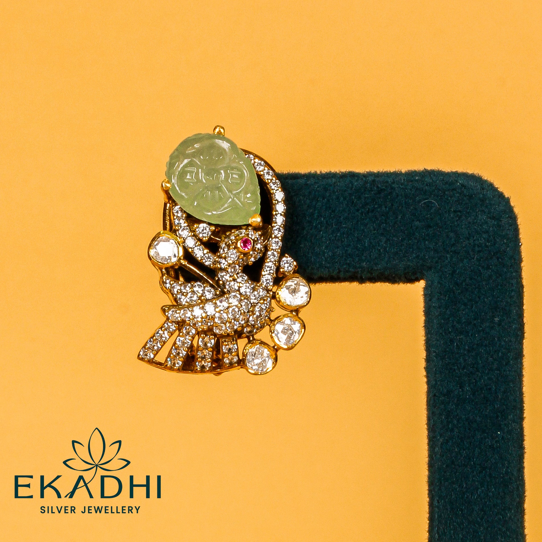 HJ37862 - MOISSANITE EARRING