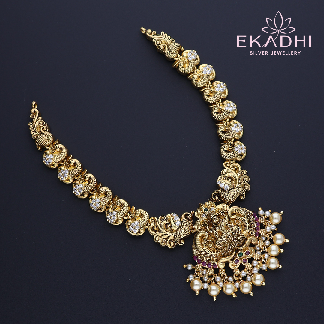 HJ3795 – Mango Design Nakshi Necklace