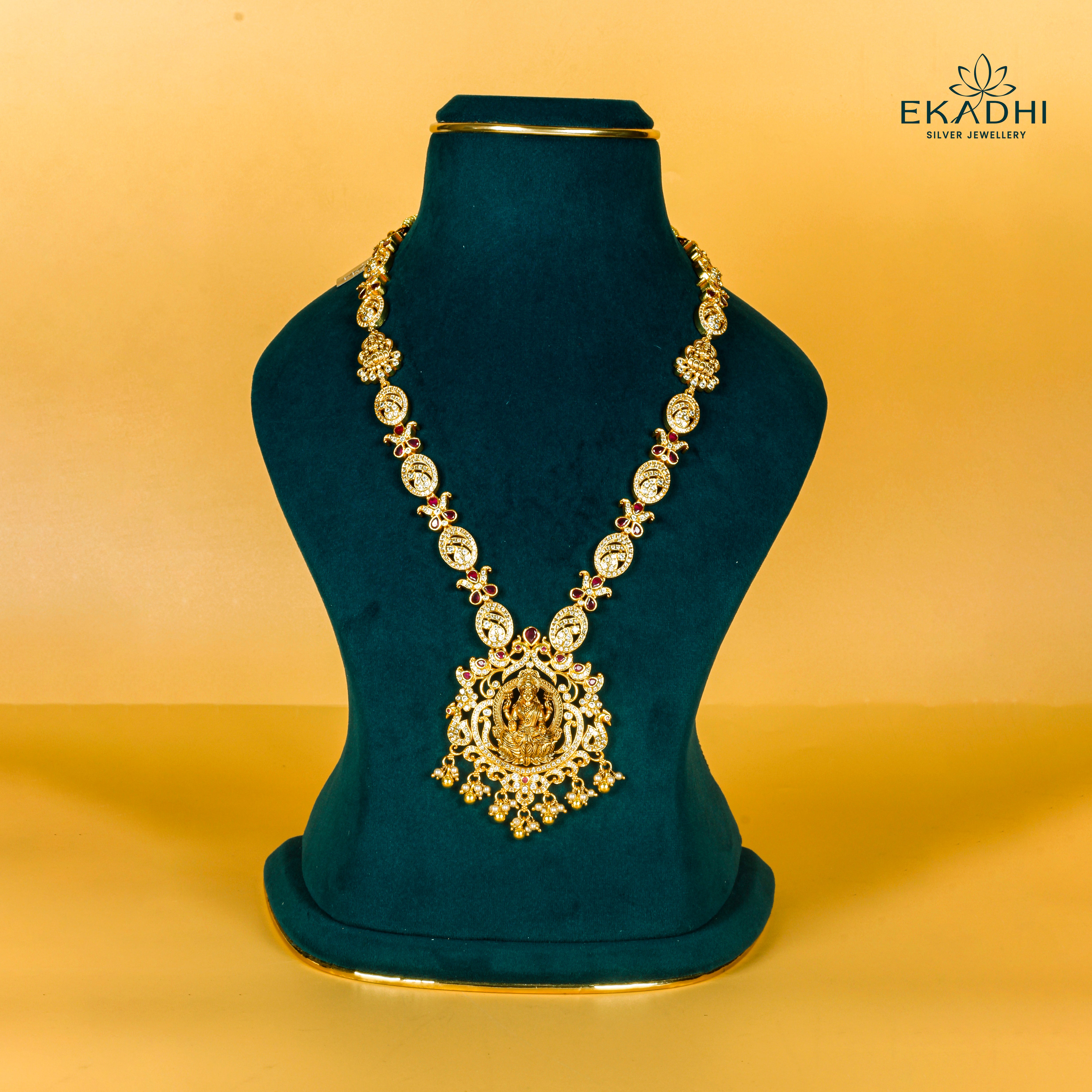HJ38136 - NAKSHI CZ NECKLACE