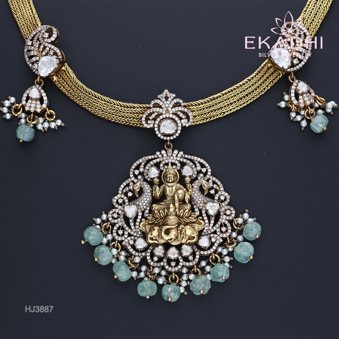 "HJ3887 – Victorian Necklace with Traditional Inspiration "