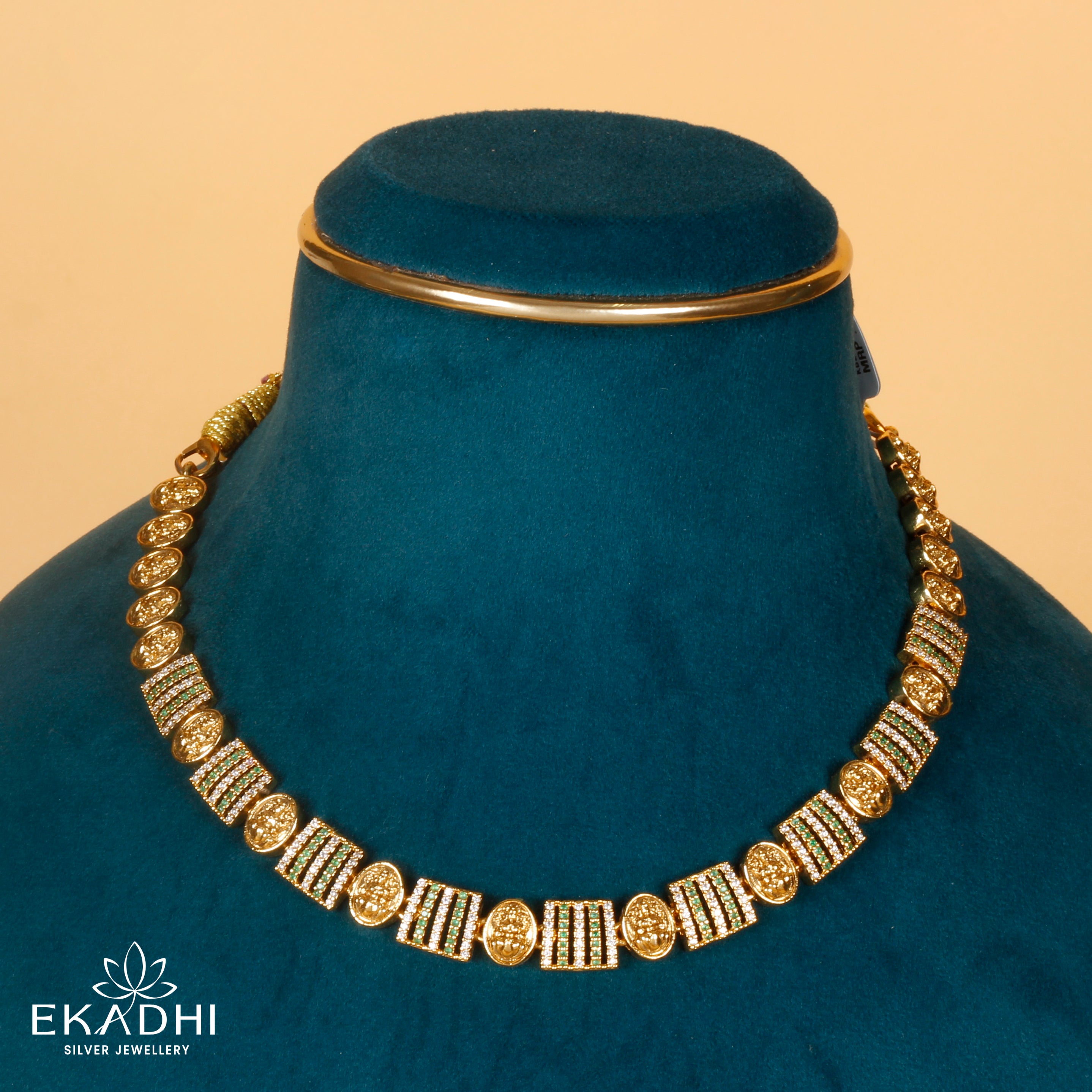 HJ38900 - NAKSHI CZ NECKLACE