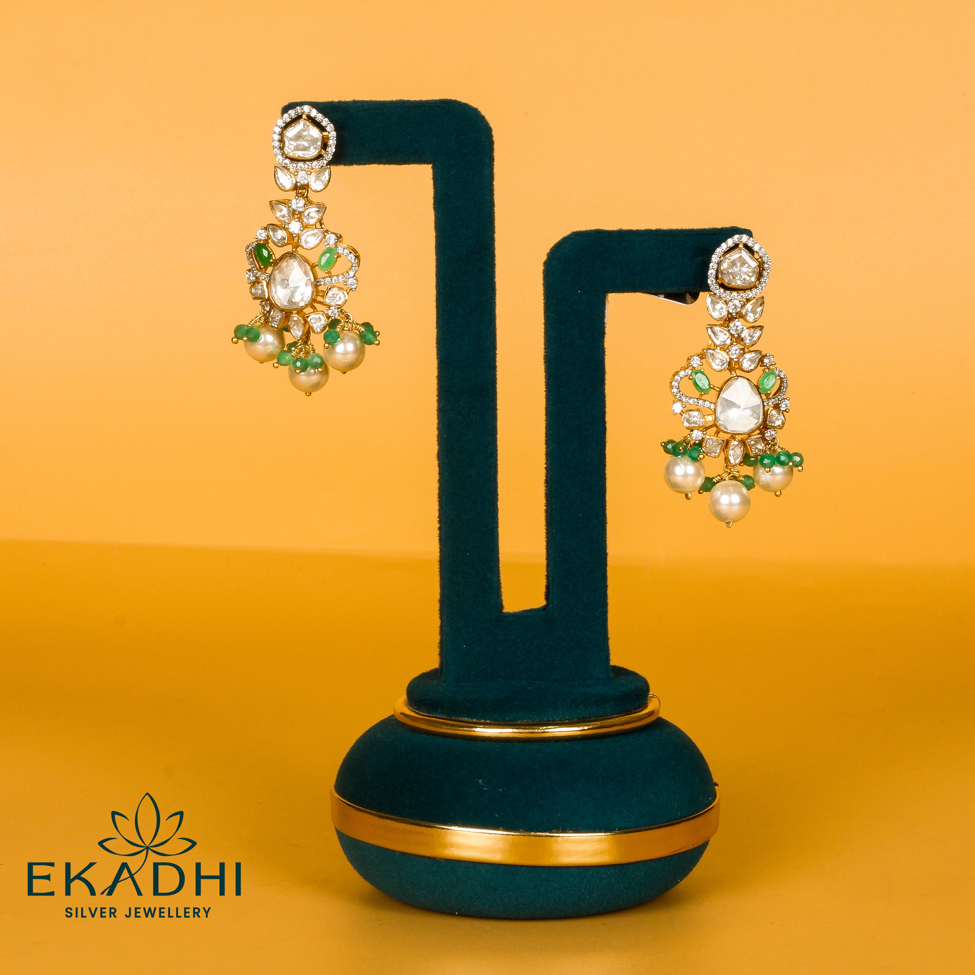 HJ41395 - VICTORIAN EARRING