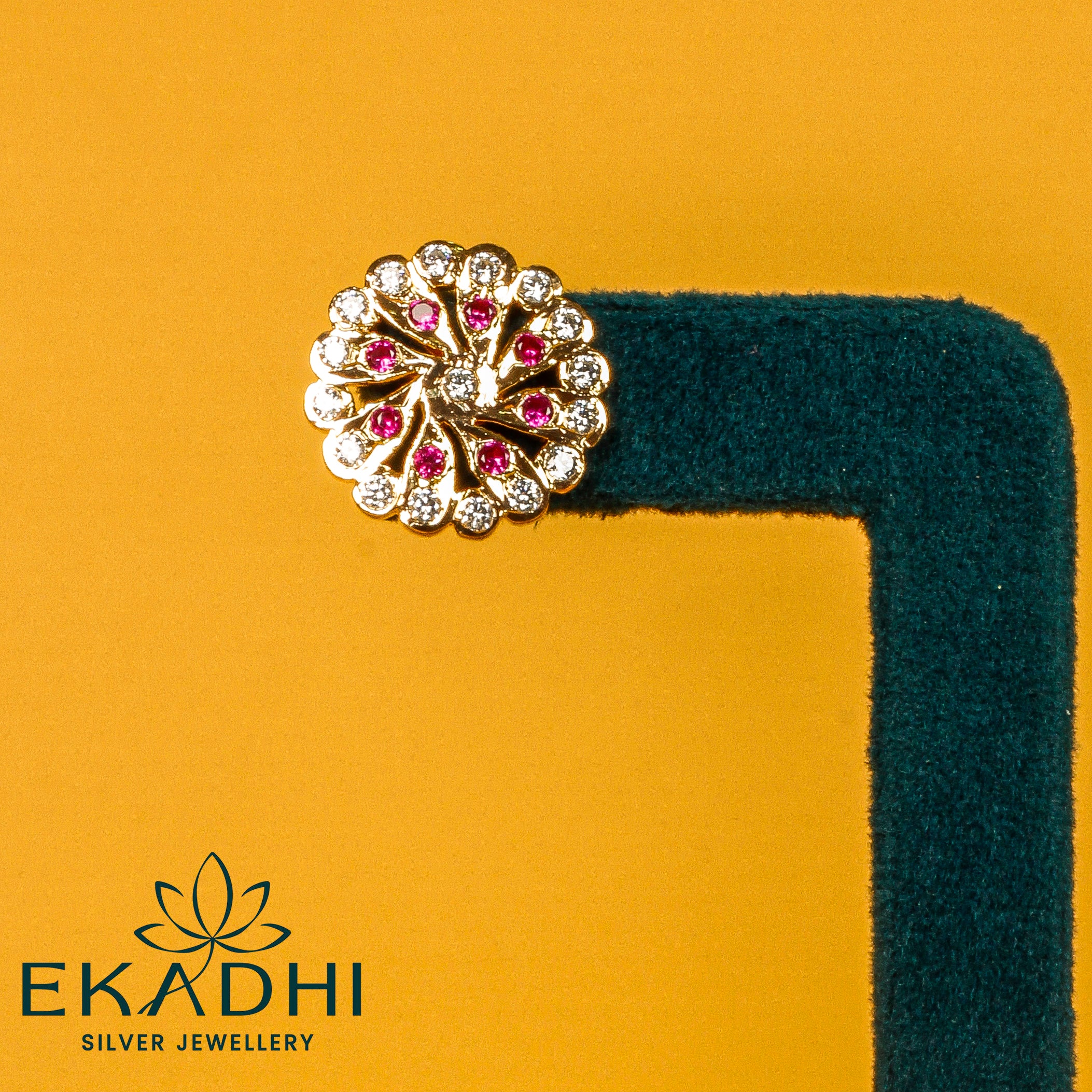 HJ41411 - NAKSHI CZ STUD