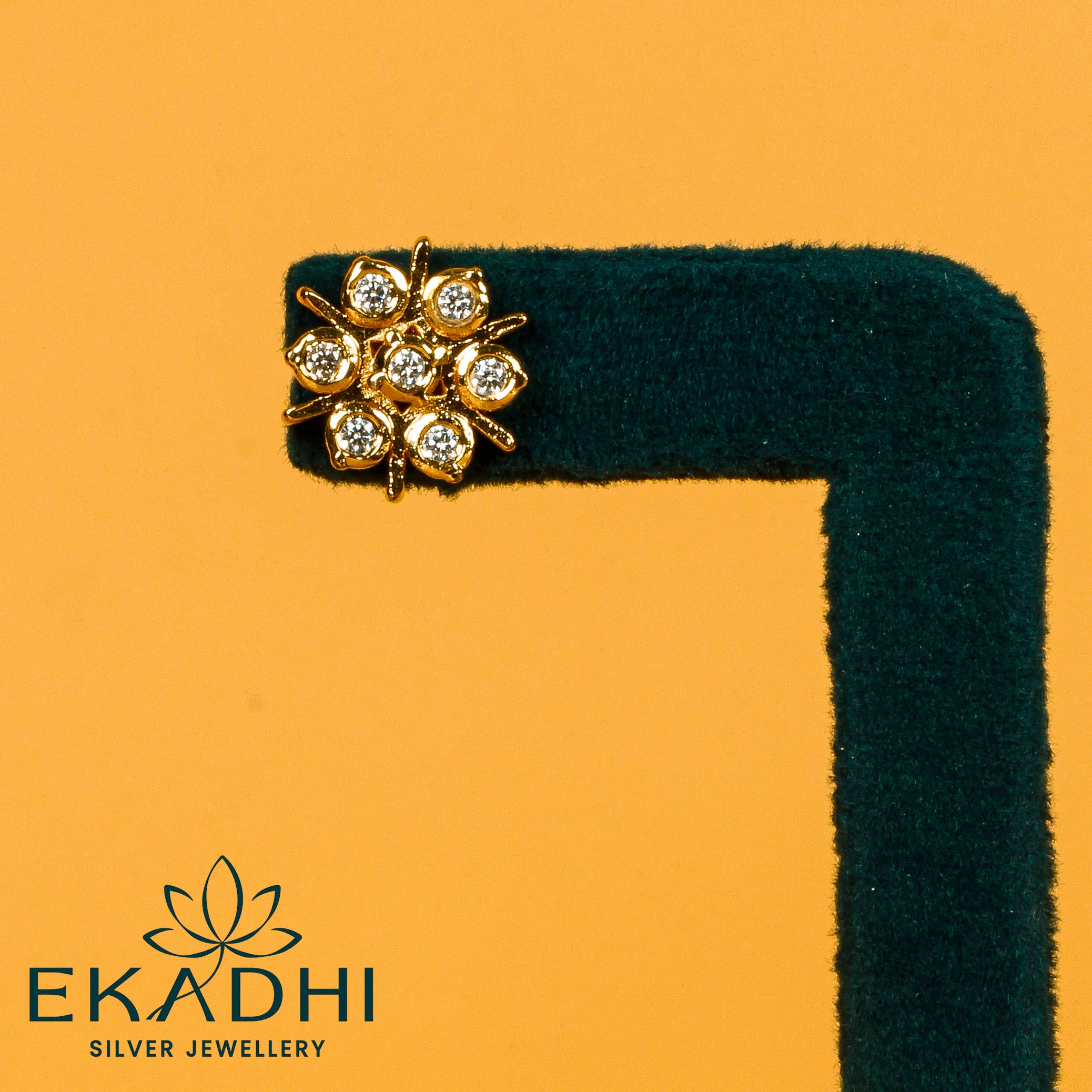 HJ41419 - NAKSHI CZ STUD