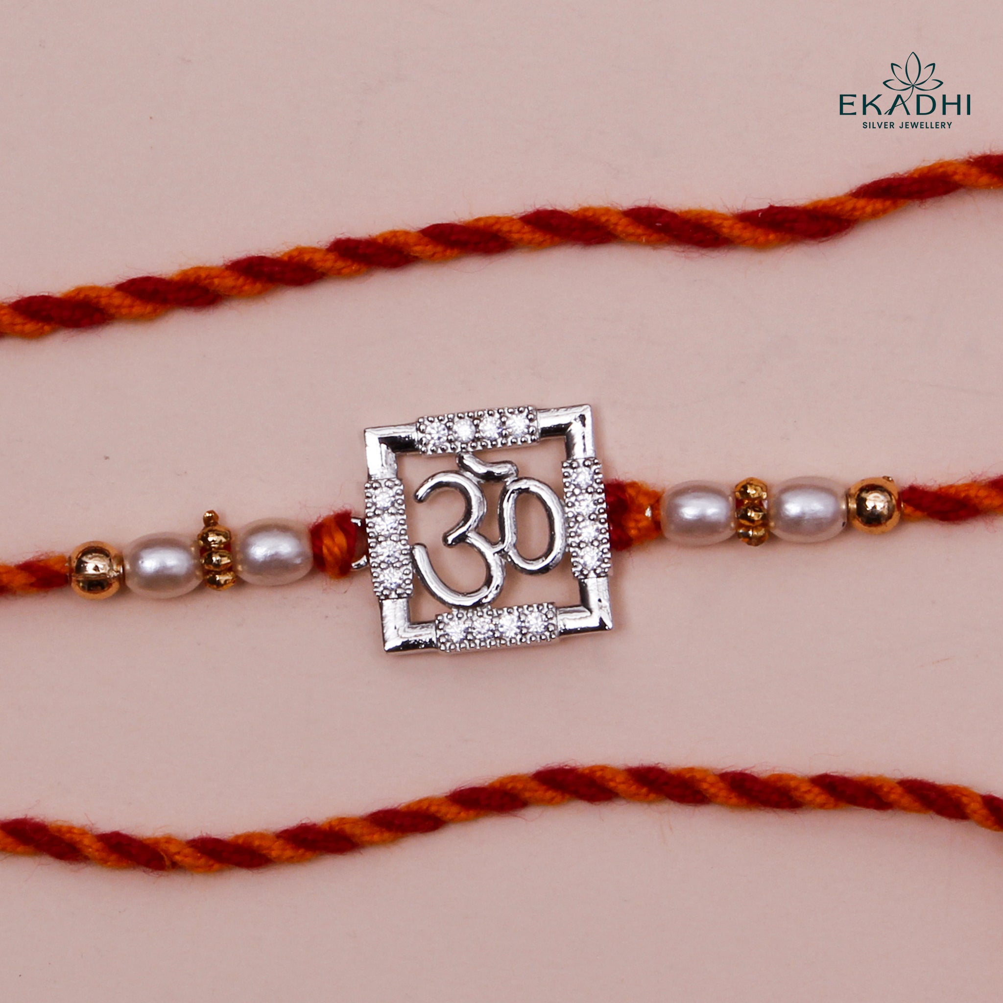 HJ49452 – Silver Rakhi