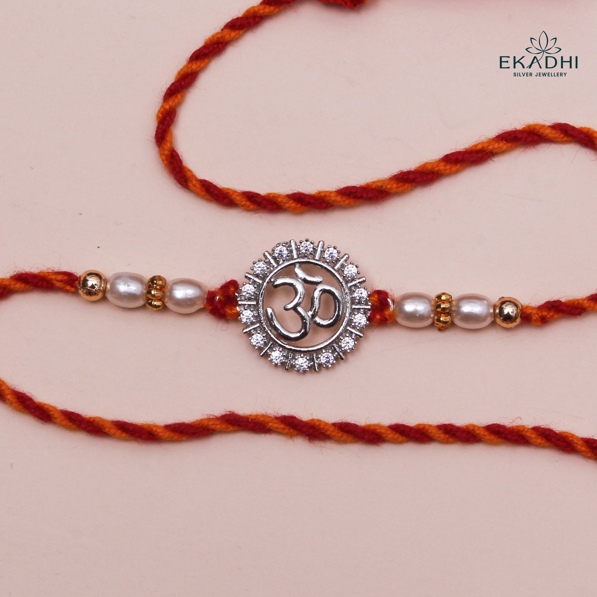 HJ49457 – Silver Rakhi