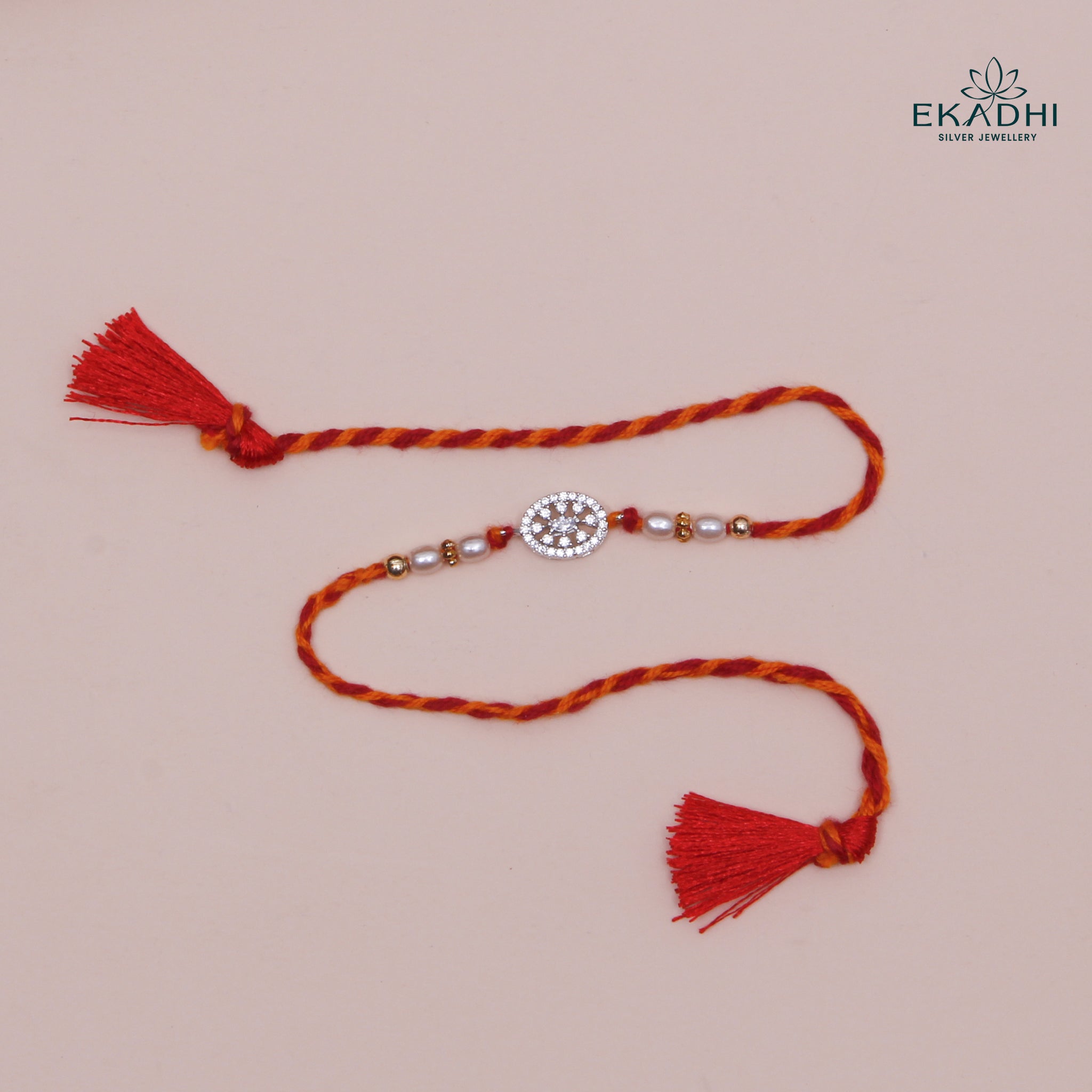 HJ49479 -SILVER RAKHI
