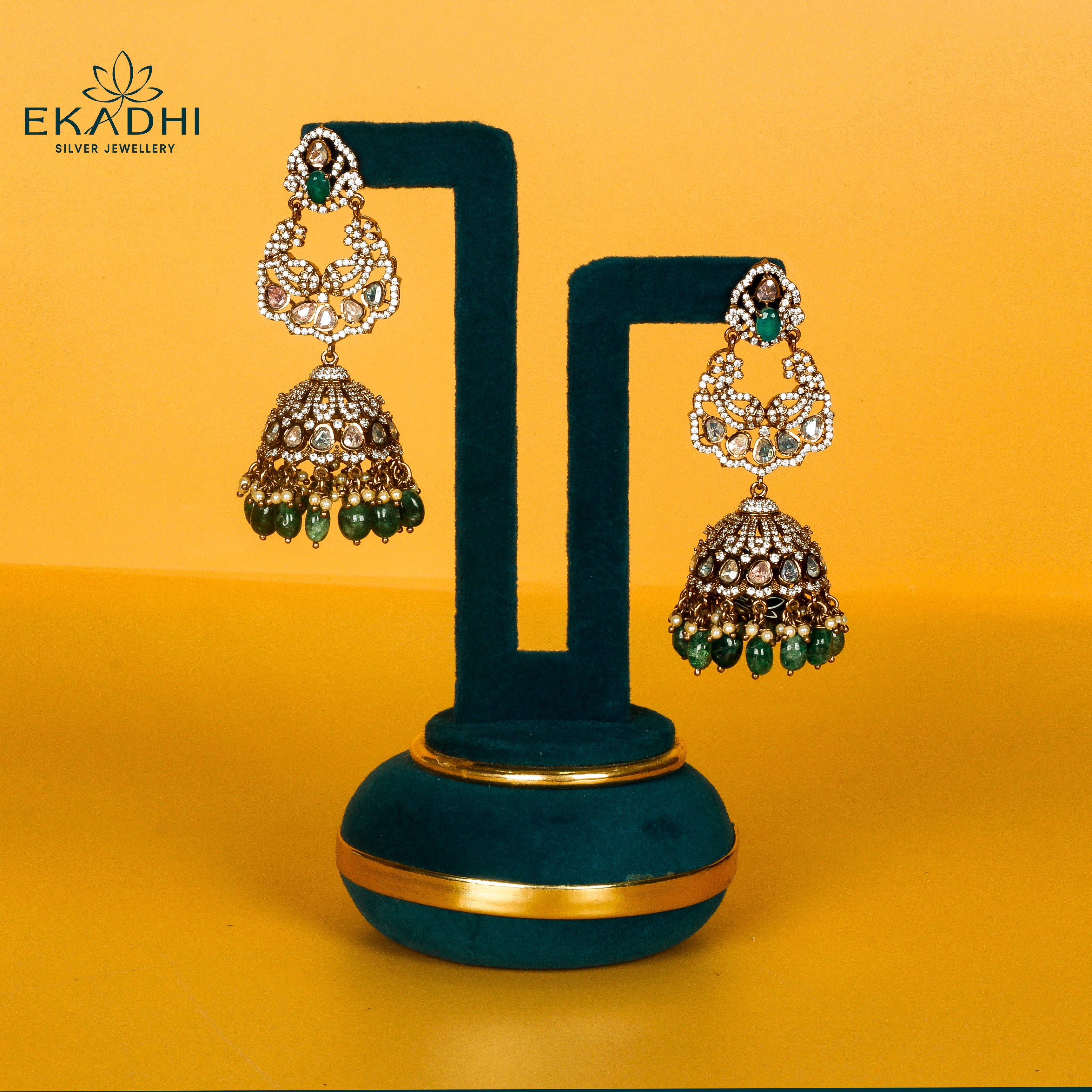 HJ5017 - VICTORIAN JHUMKA